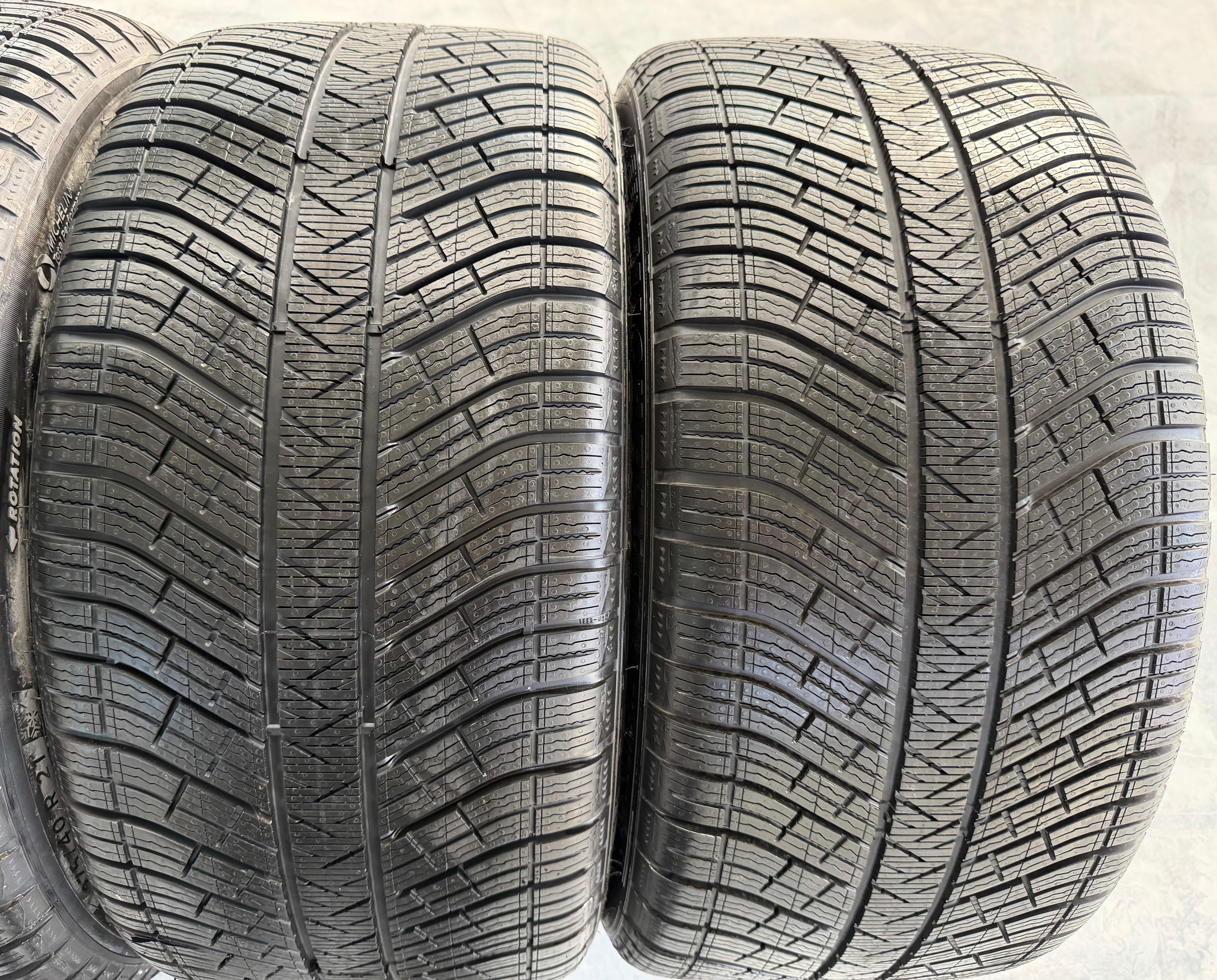 4 Original 21" Alu Winterräder Porsche Cayenne 9YA Michelin RDKS 9Y0601025BF 9Y3601025AC