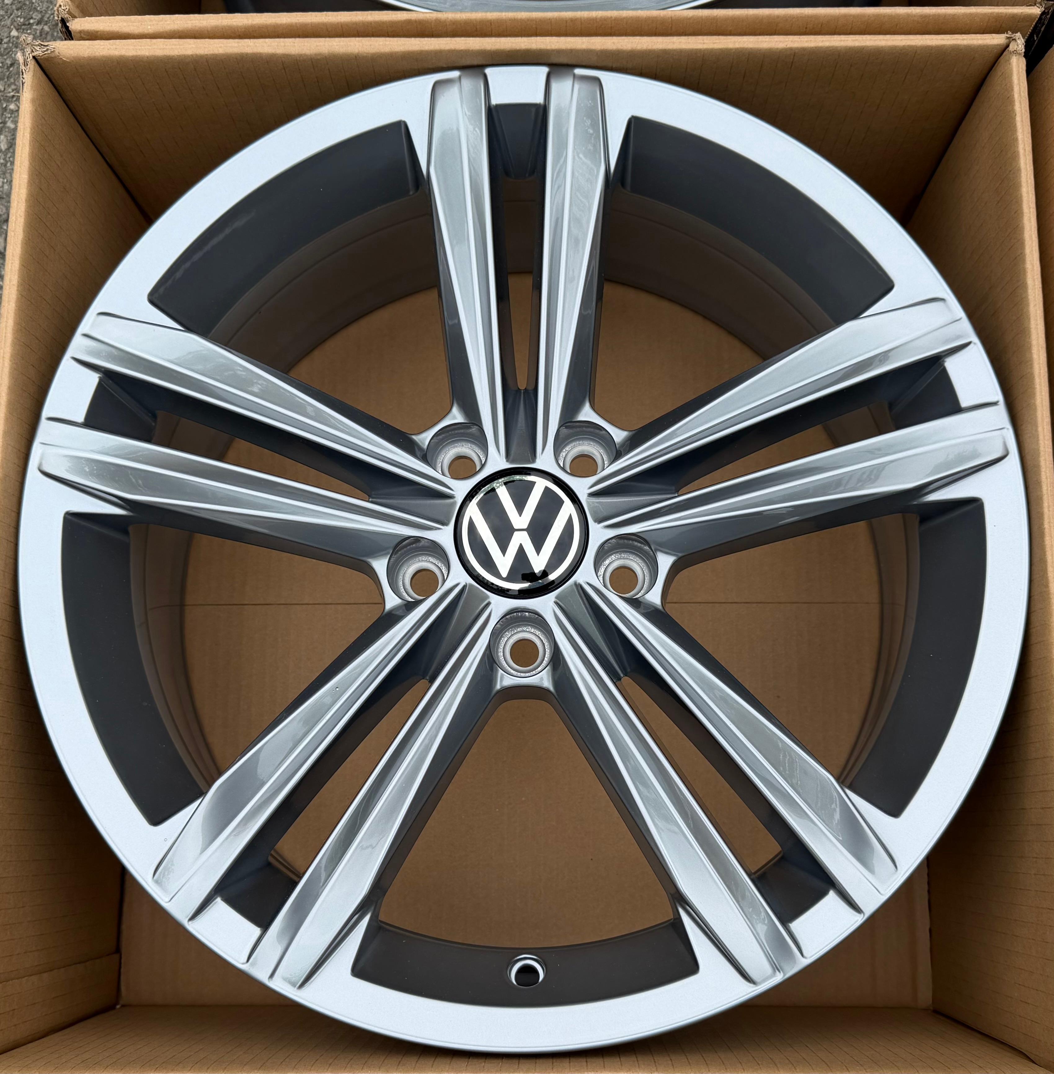 1 X ORIGINAL 18" ALUFELGE VW TIGUAN II 5NA 7x18 ET43 5NA601025M SEBRING NEU