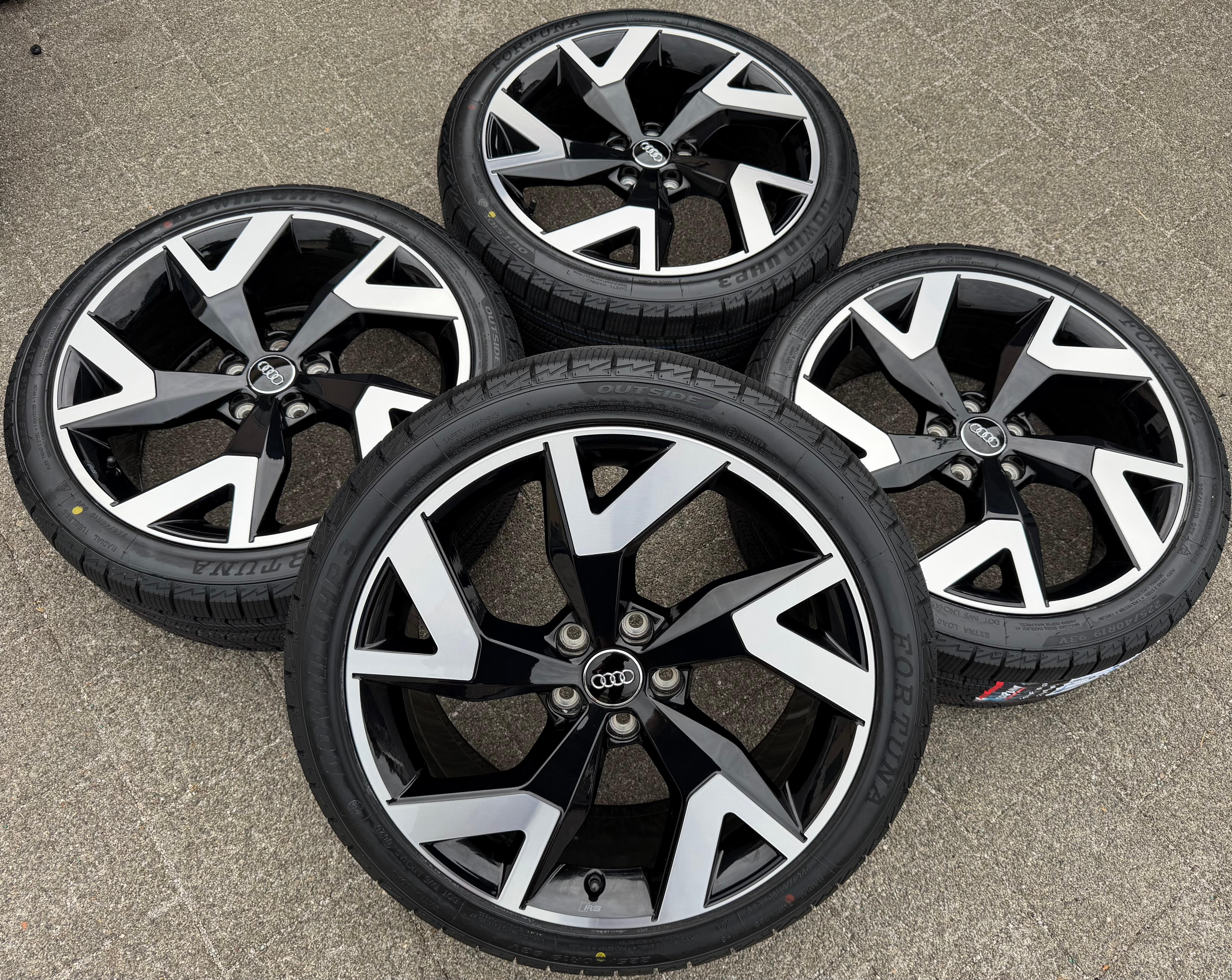 4 Original 19" Alu Winterräder AUDI A3 S3 8Y Allstreet 8Y0601025AE 225/40R19 92V 2026 NEU
