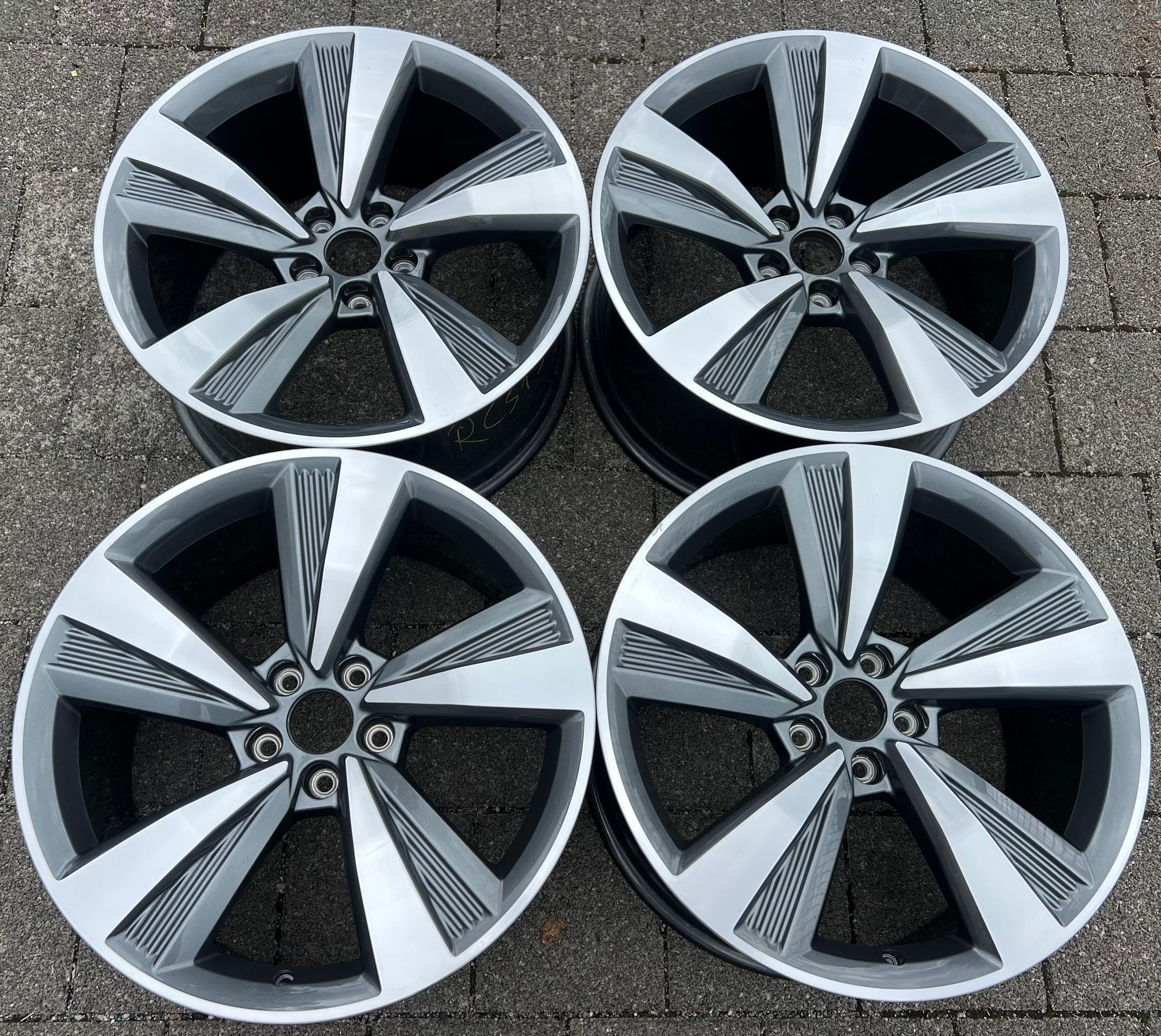 4 ORIGINAL 19" ALUFELGEN AUDI A8 4N 4N0601025C 9x19 ET34 FREIHAUS