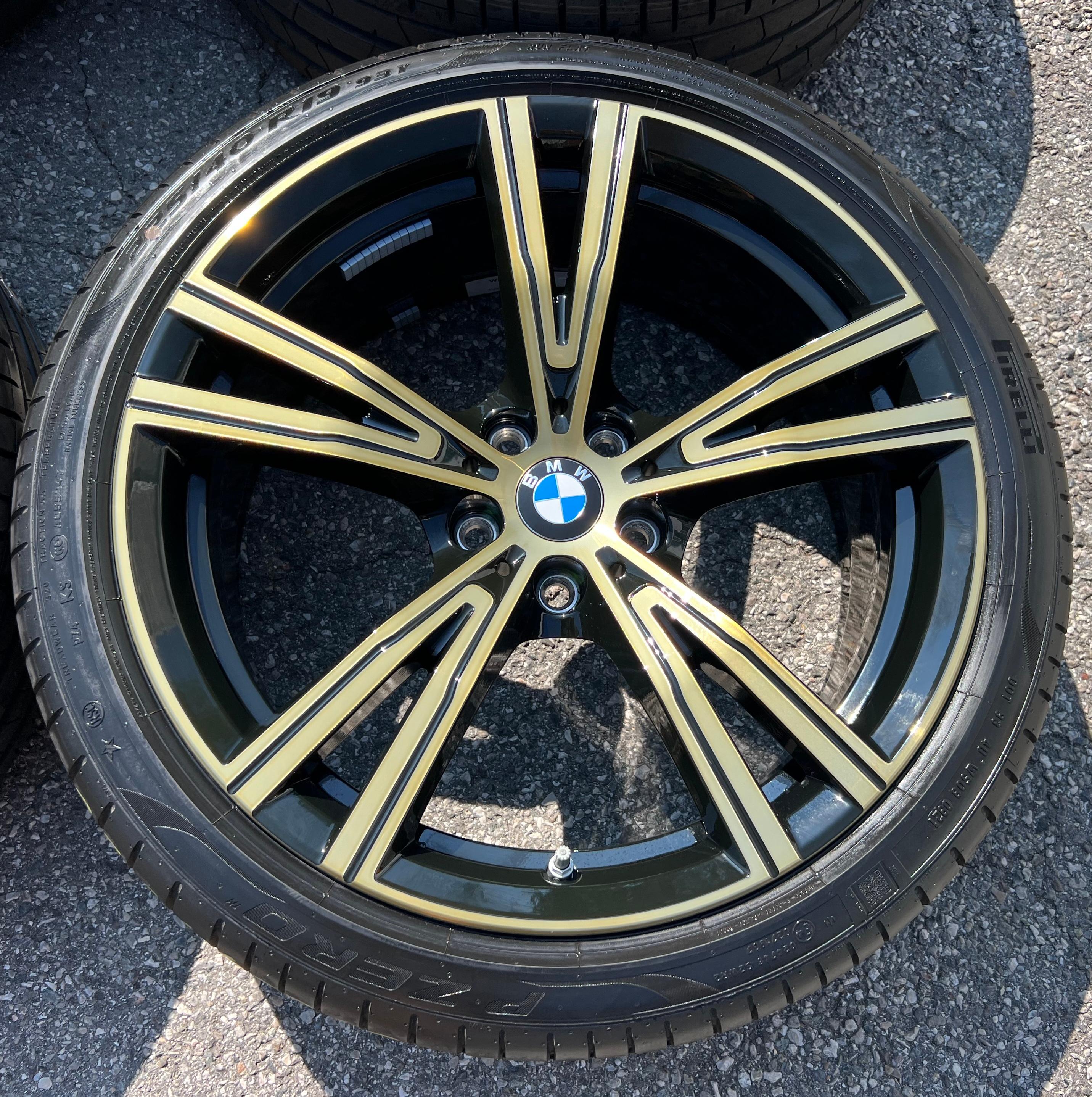 ORIGINAL 19" ALU SOMMERRÄDER BMW 2ER G42 3ER REIHE G20 G21 4ER G22 G23 793i GOLD