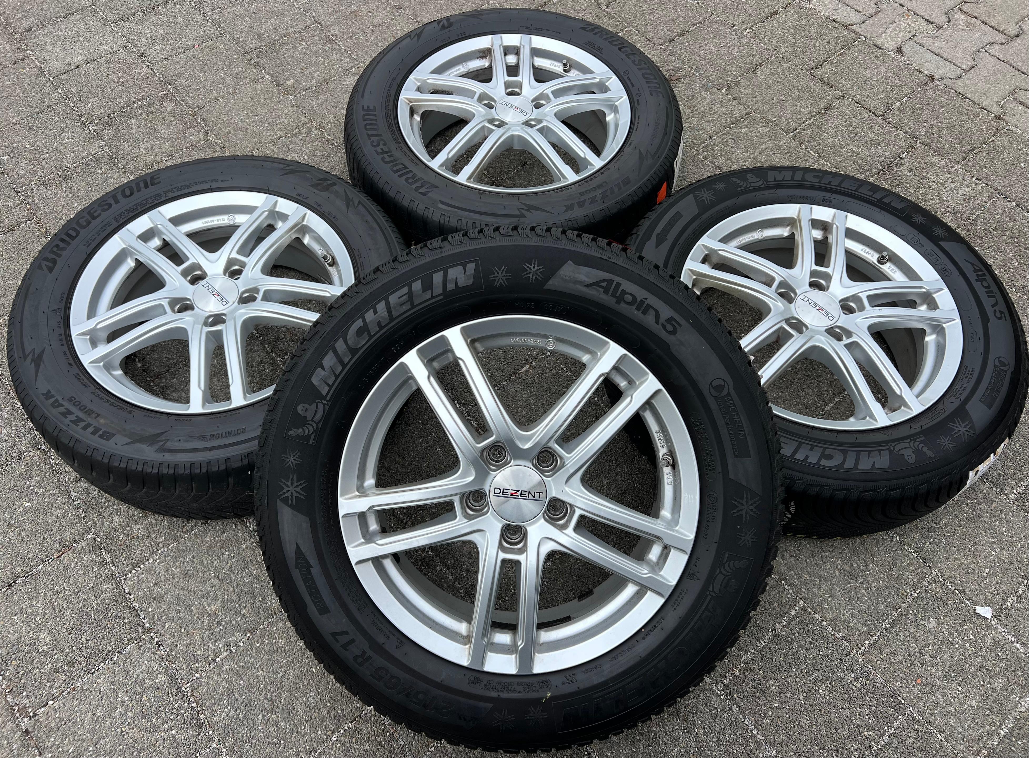 4 ALUFELGEN 17" MERCEDES A-KLASSE 177 B-KLASSE 247 GLA 247 GLB 6,5x17 ET44 RDKS