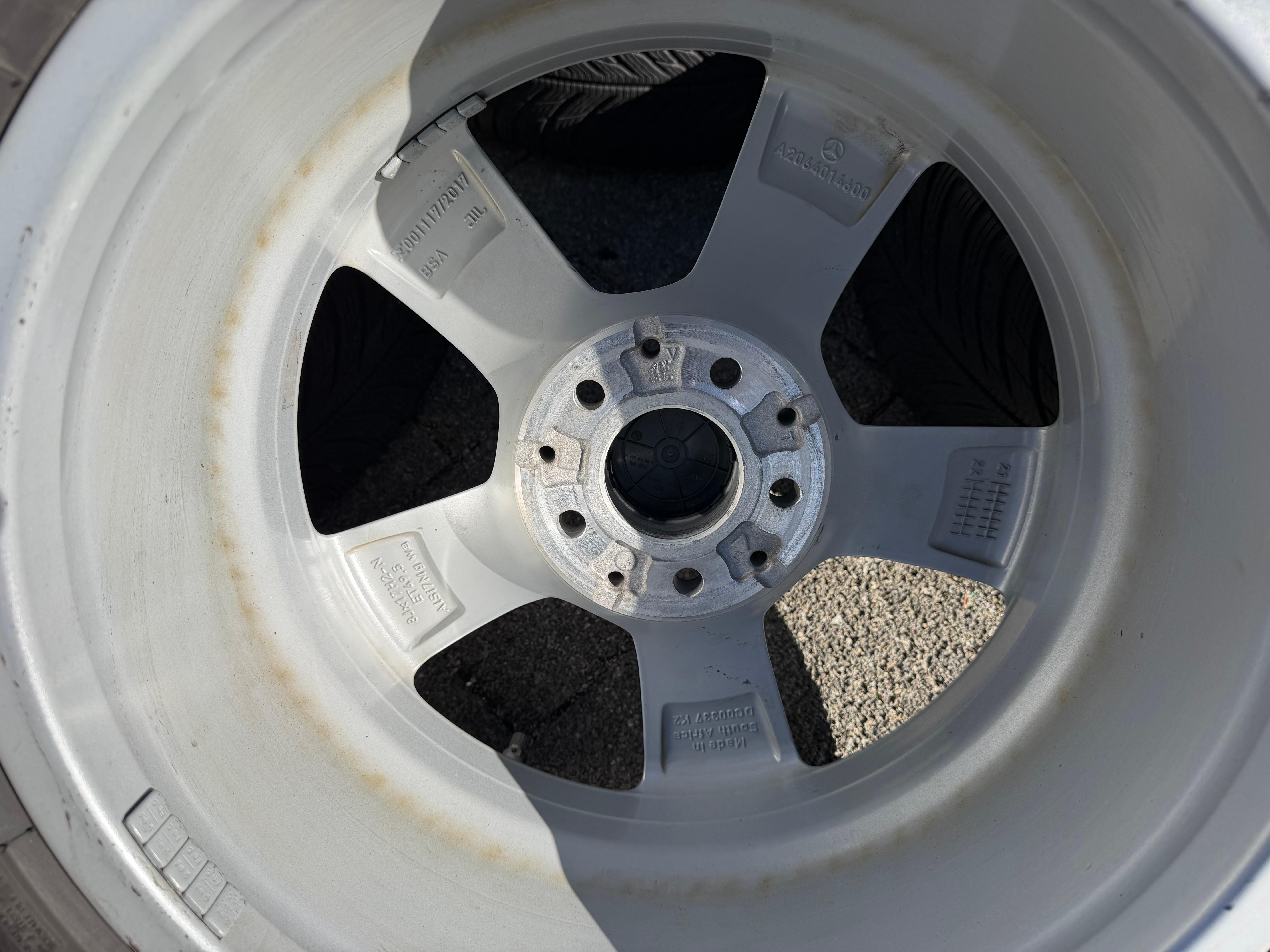 4 Original 17" Alu Winterräder Mercedes C-Klasse W206 Hybrid RDKS Michelin