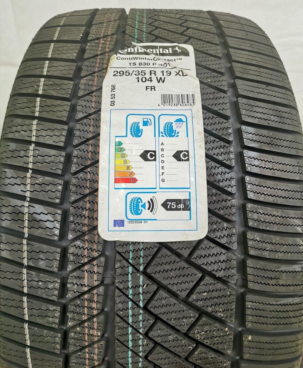 1 x 295/35R19 100W Winterreifen Continental Winter Contact TS830P RO1 NEU 2015