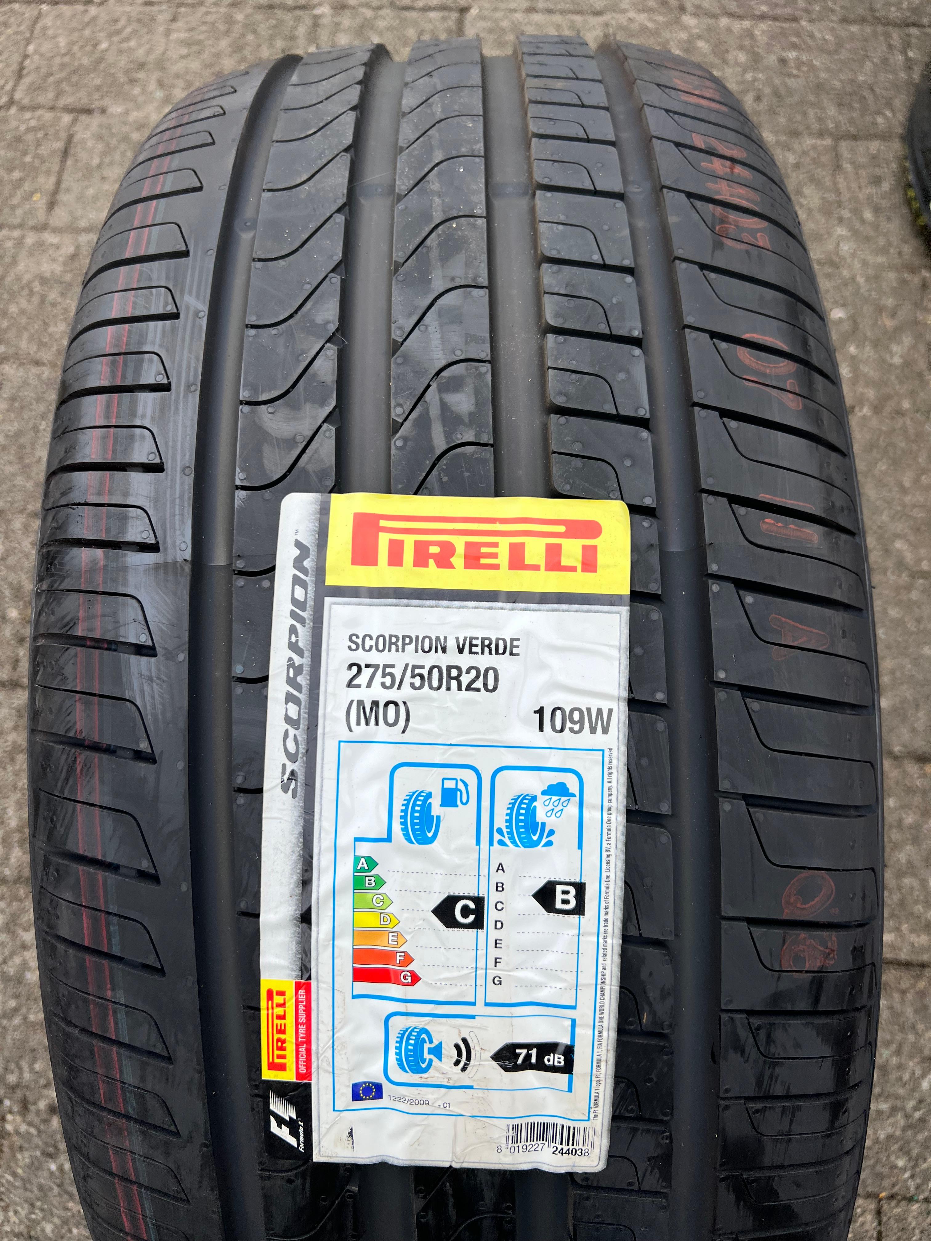 1 x 275/50R20 109W zomerband Pirelli Scorpion Verde MO NIEUW 2018