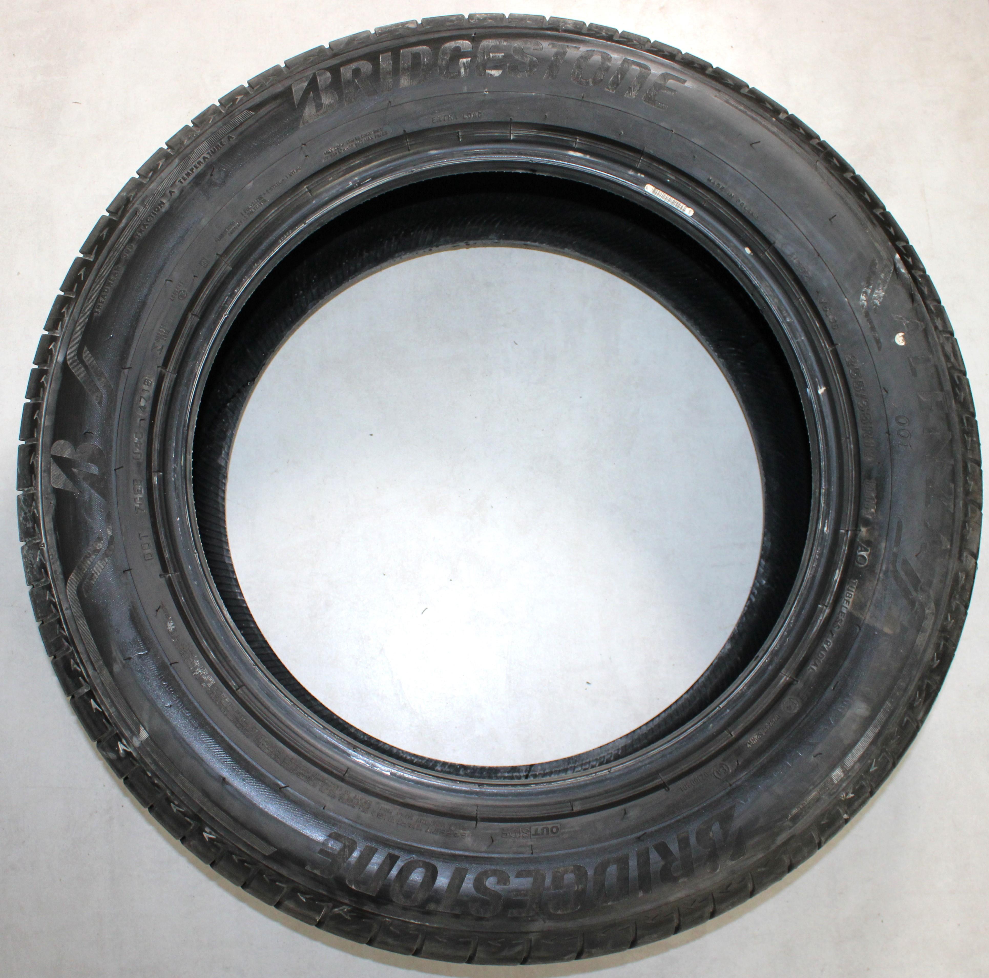 4 x 255/55R19 111H Sommerreifen Bridgestone Alenza 001 7,5-8mm 2018 AO