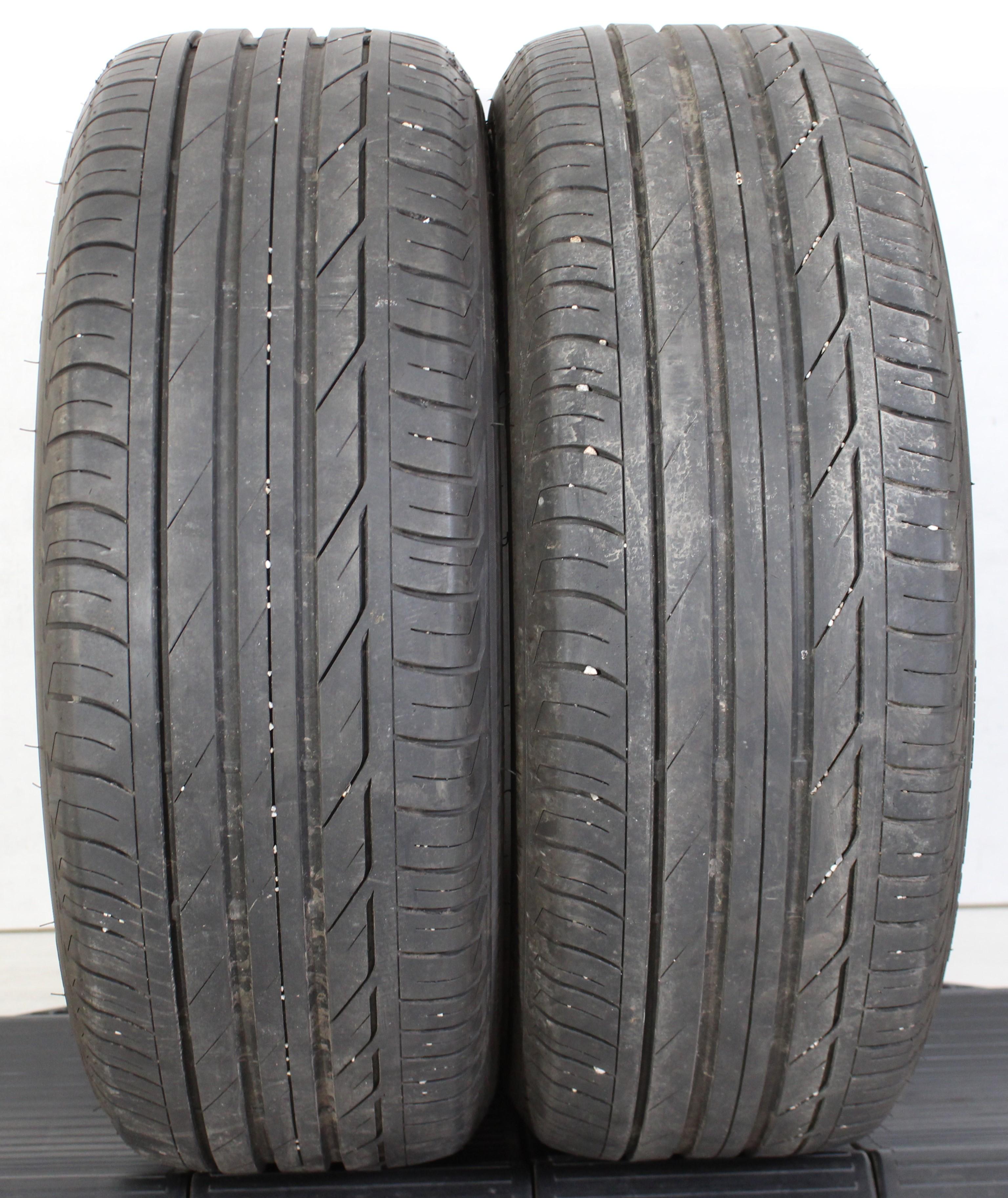 2 x 225/50R18 95W Sommerreifen Bridgestone Turanza T001 Runflat 5-5,5mm 2017/2018 *