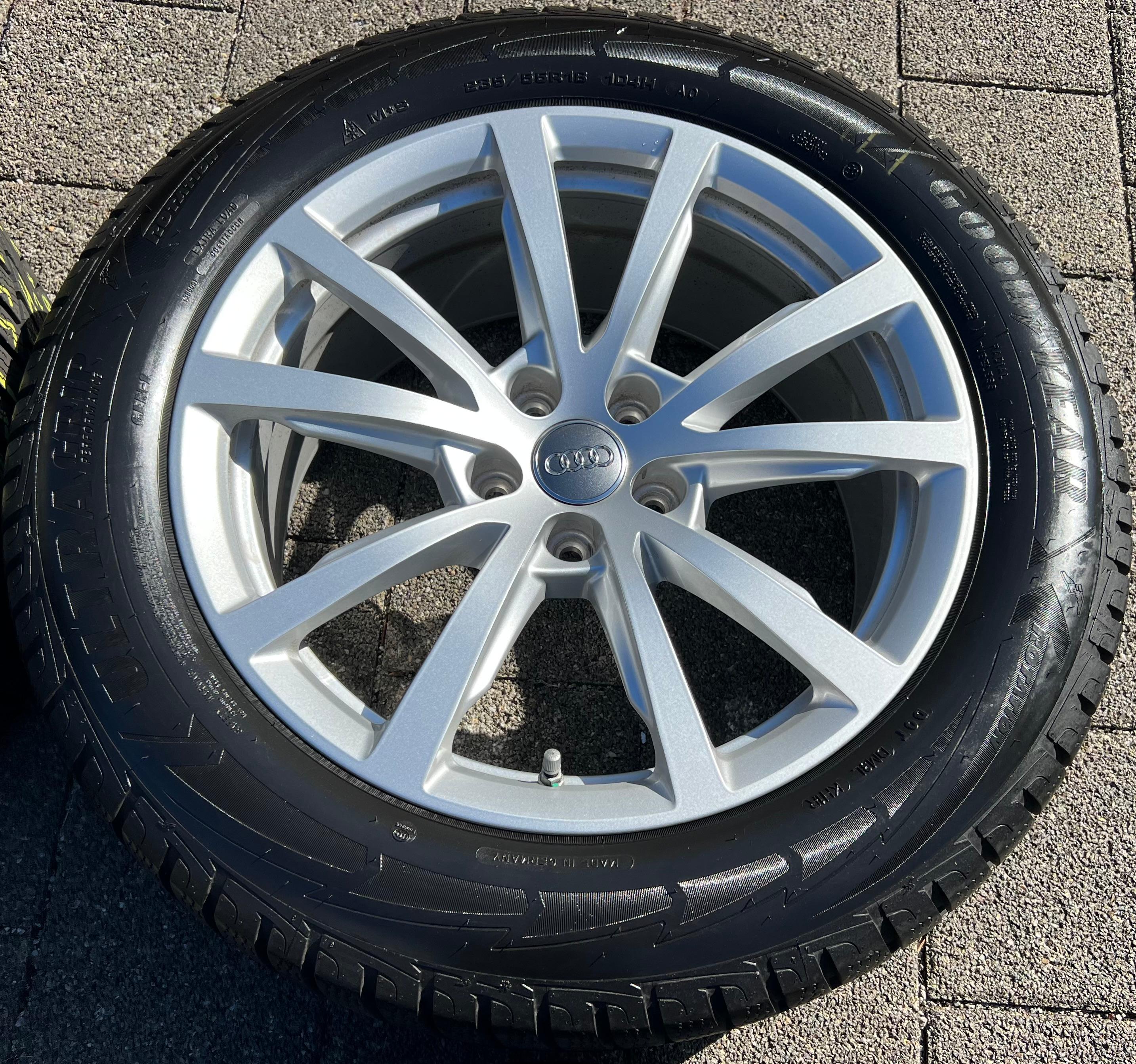 4 ORIGINAL 18" ALU WINTERRÄDER AUDI A8 4N 4N0601025A 235/55R18 104H TOP FREIHAUS