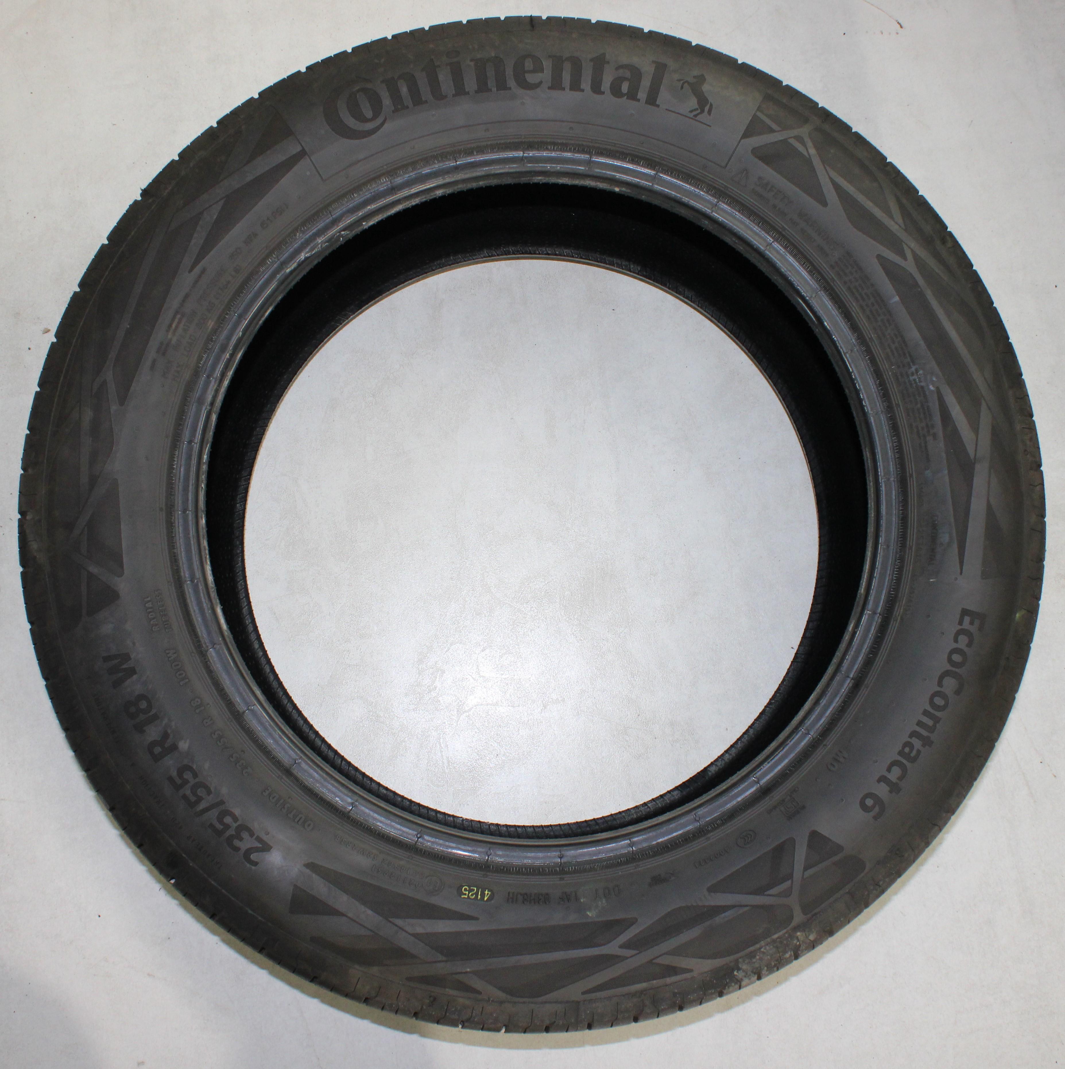 4 x 235/55R18 100W Sommerreifen Continental Eco Contact 6 MO 5,5-6mm 2025