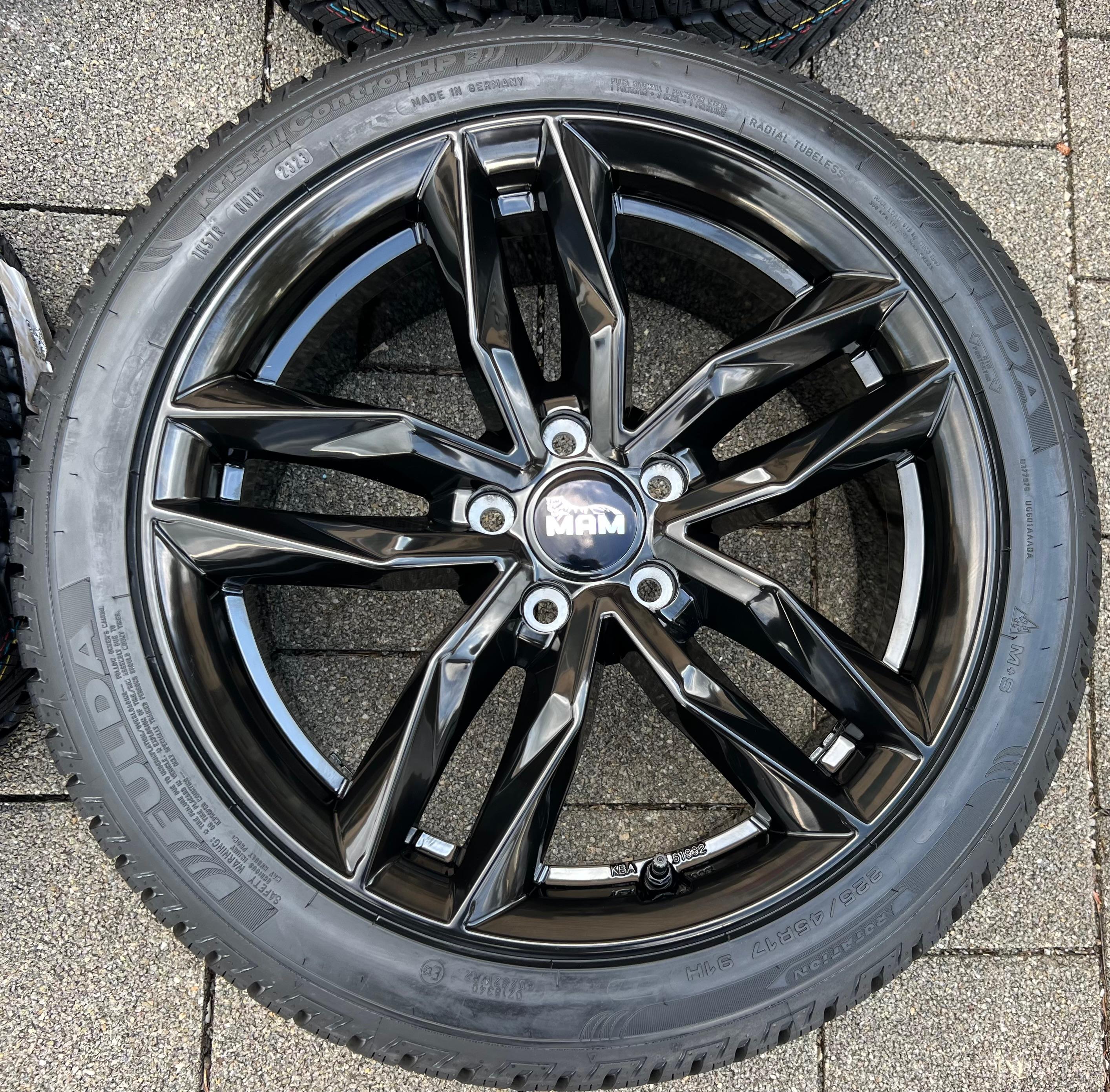 4 LLANTAS DE INVIERNO DE ALUMINIO 17" FORD FOCUS C-MAX MONDEO 225/45R17 91H RDKS NUEVAS ENTREGA GRATUITA