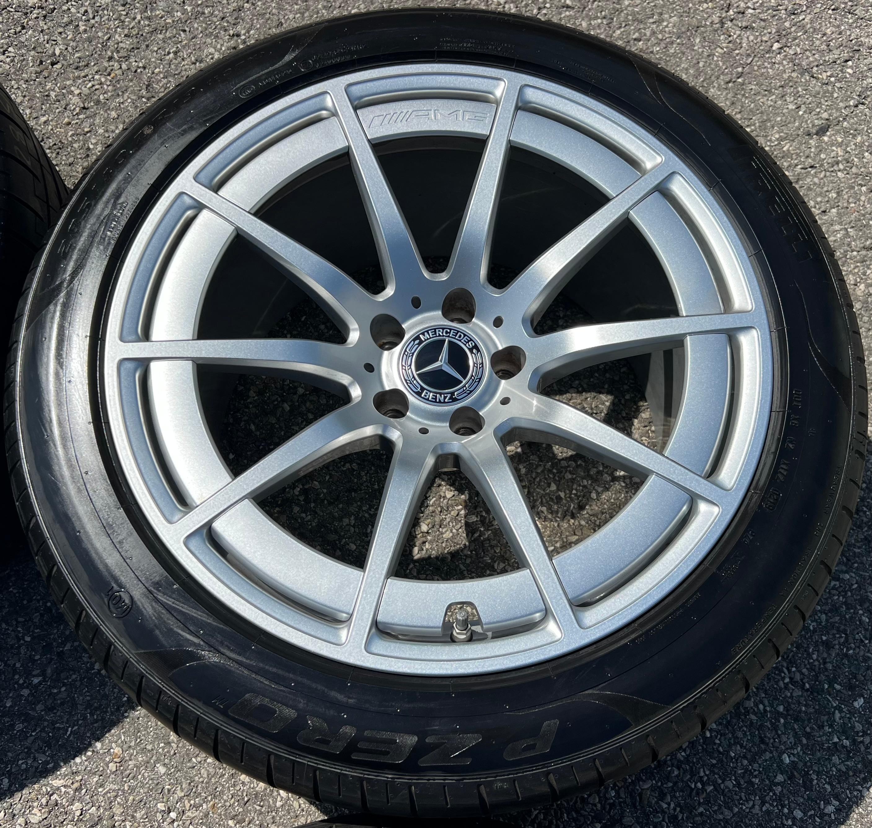 4 ROUES D'ÉTÉ ORIGINALES EN ALU 19" MERCEDES AMG GT W290 X290 A2904010100