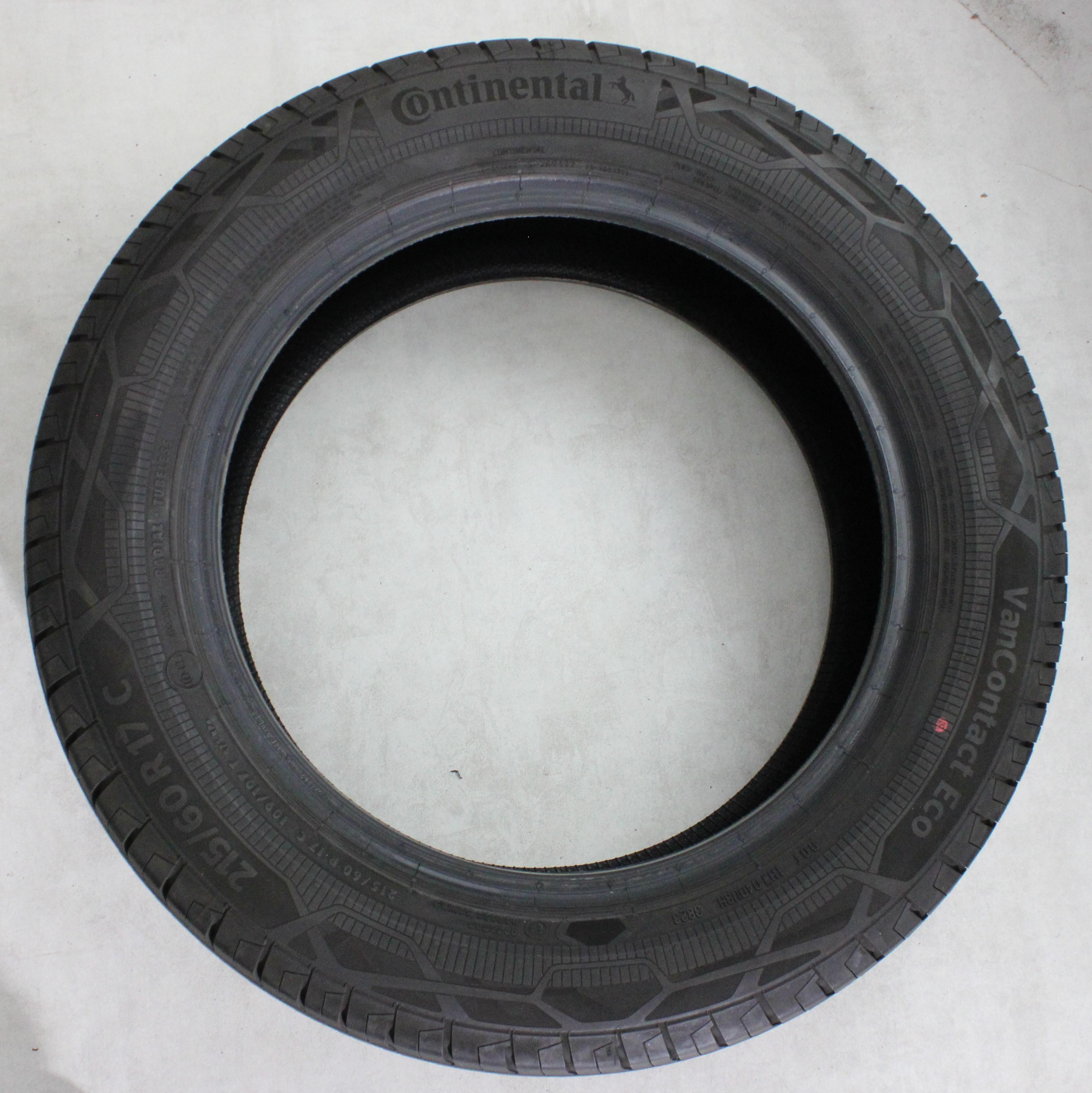 4 x 215/60R17C 109/107T Sommerreifen Continental VanContact Eco 2x7-7,5mm/2x7,5-8mm 2023