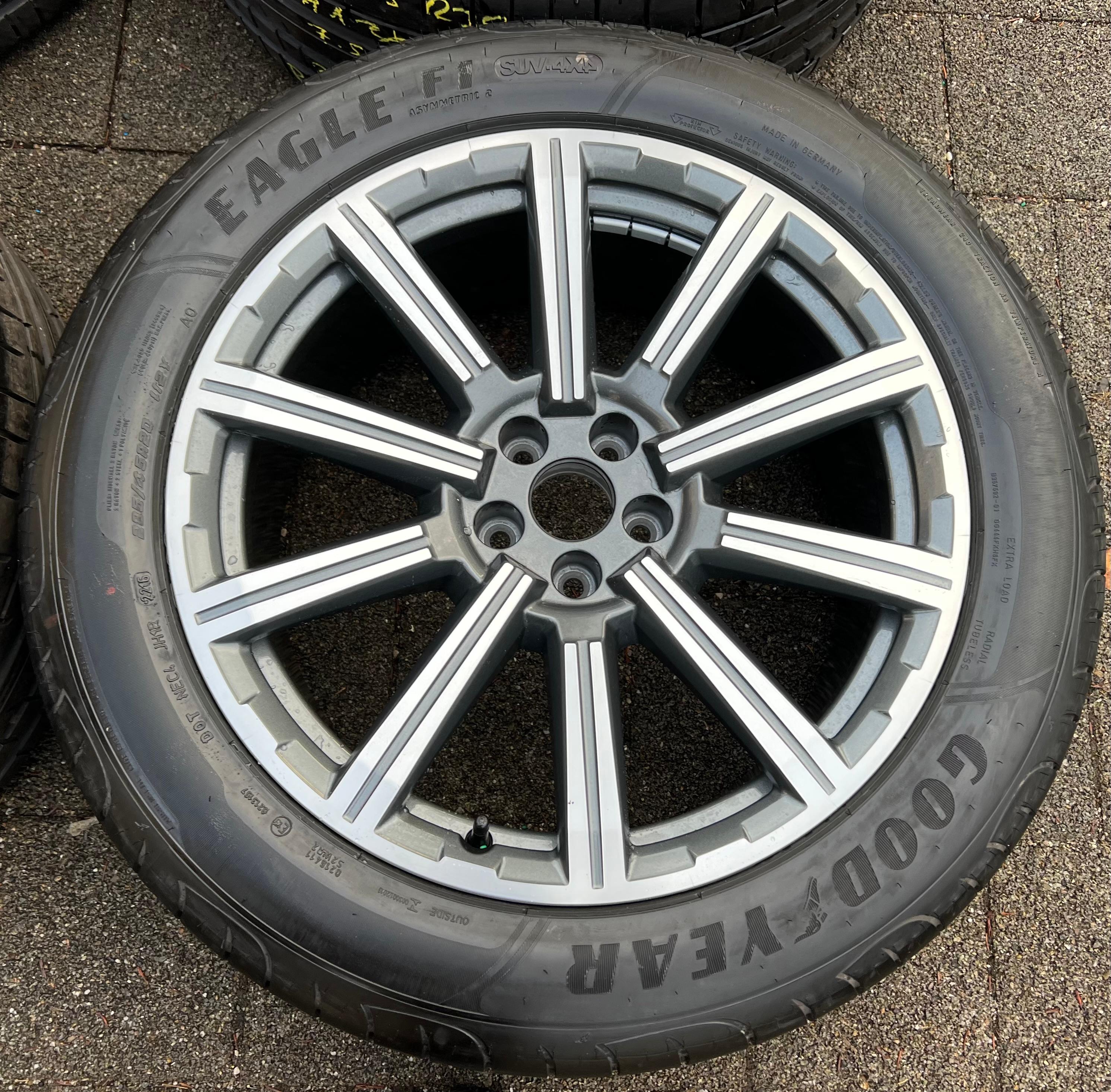 4 ROUES D'ÉTÉ ORIGINALES 20" EN ALUMINIUM AUDI Q7 4M 4M0601025AD 285/45R20 112Y FRANCO DOMICILE