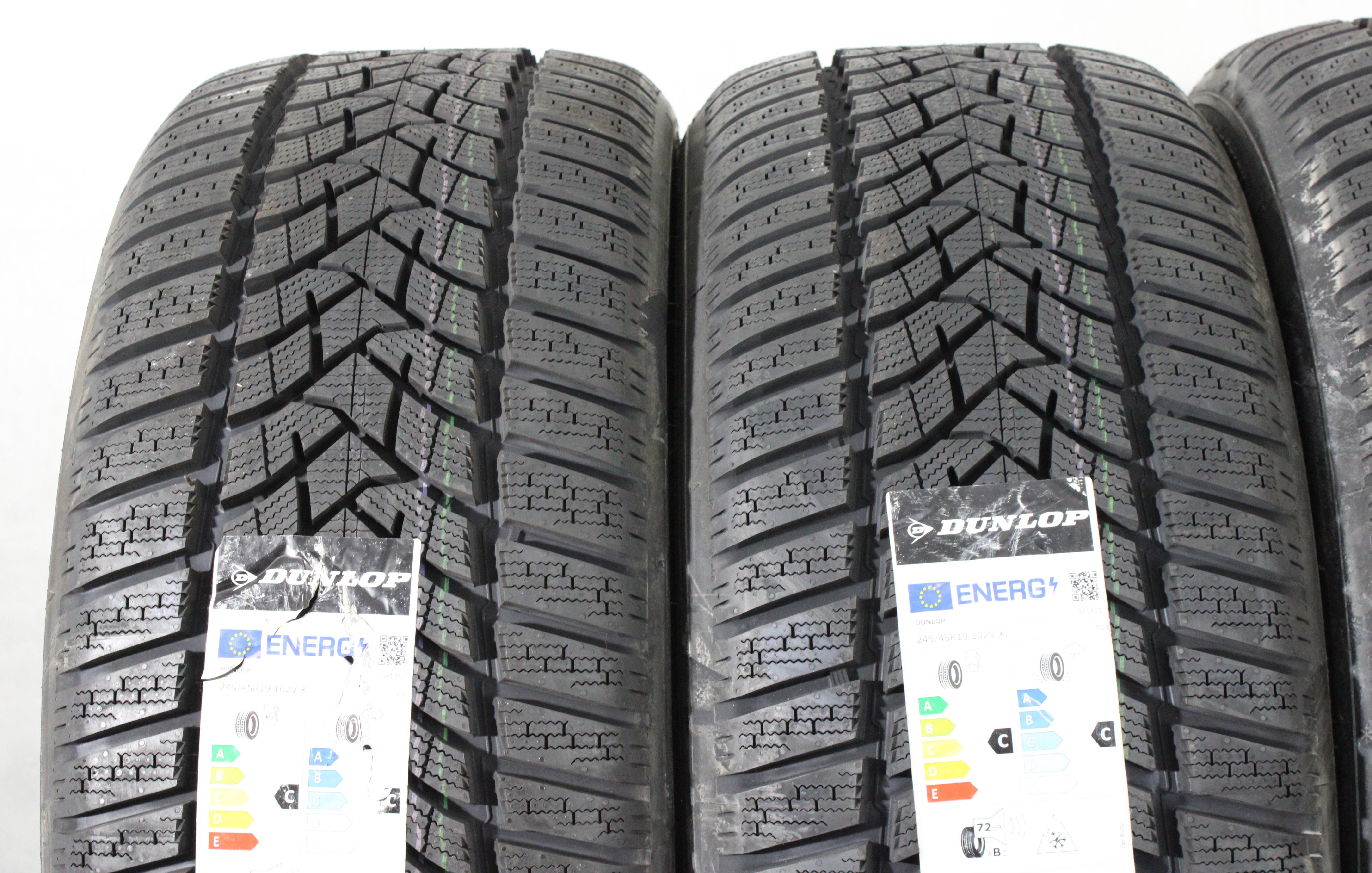 4 x 245/45R19 102V pneus hiver Dunlop Winter Sport 5 2022 NEU