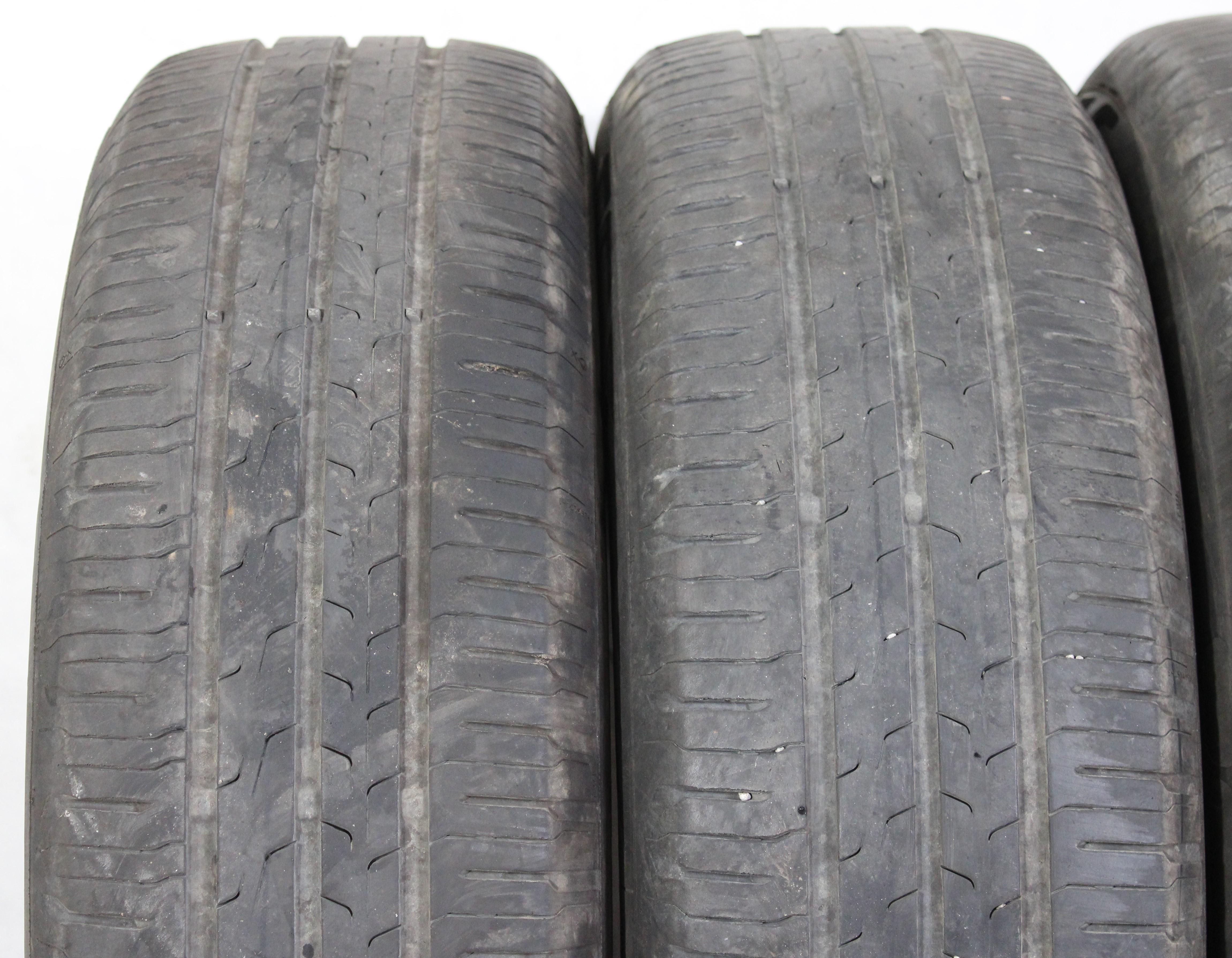 4 x 185/65R15 88H Sommerreifen Continental  Eco Contact 6 4,5mm 1x2018/3x2019