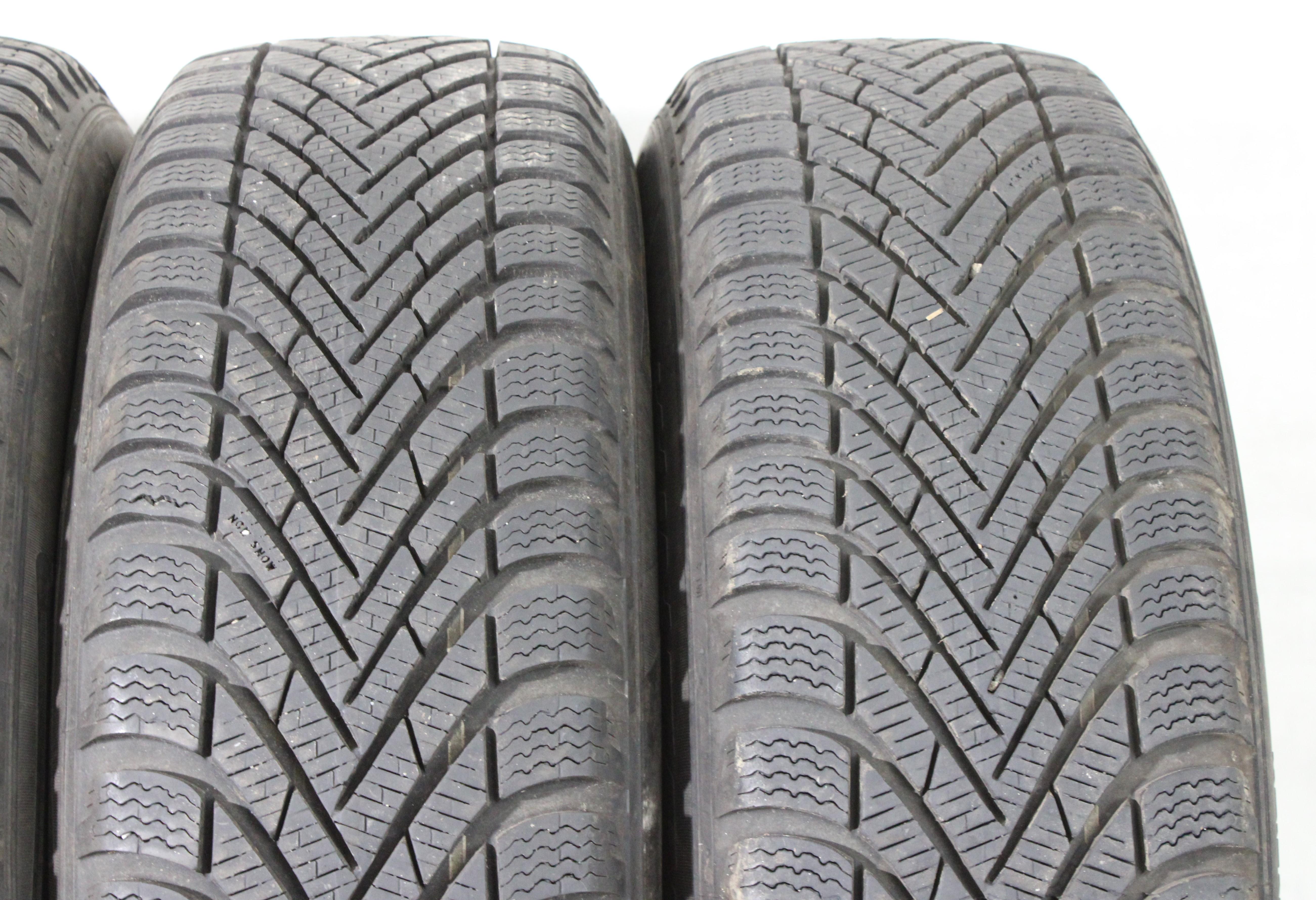 4 x 185/65R15 88T Winterreifen Pirelli Winter Cinturato 1x5,5mm/3x7,5-8mm 1x2018/3x2020