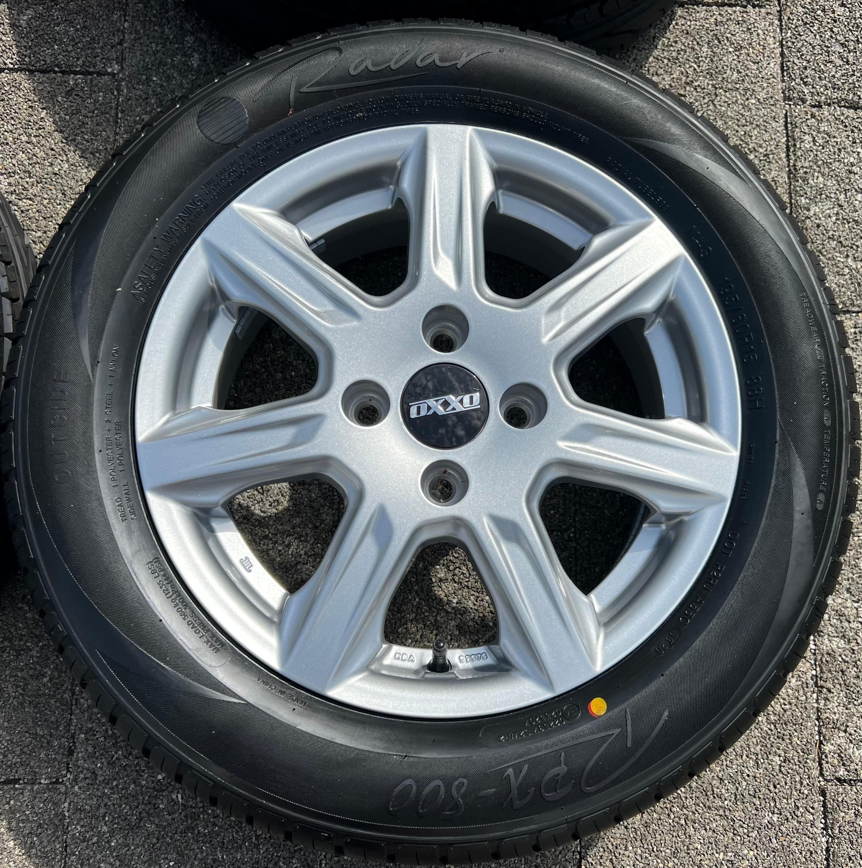 4 ALU SOMMERRÄDER 195/60R15 88H FORD FIESTA JHH JGH JHH NEU RDKS