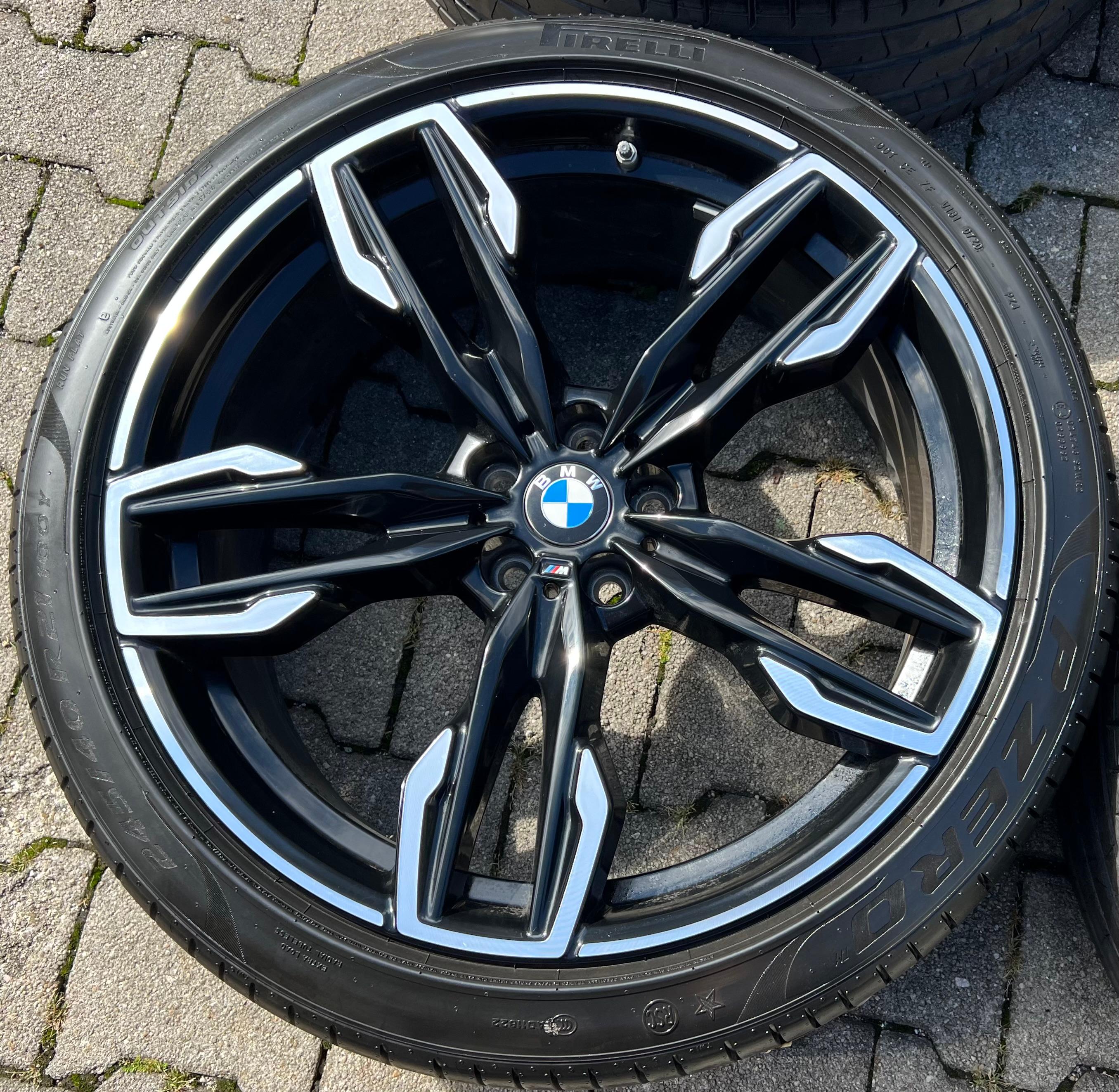 4 ORIGINELE 21" ALUMINIUM ZOMERWIELEN BMW X3 G01 X4 G02 STYLING M718 7916272 7916273 GRATIS LEVERING