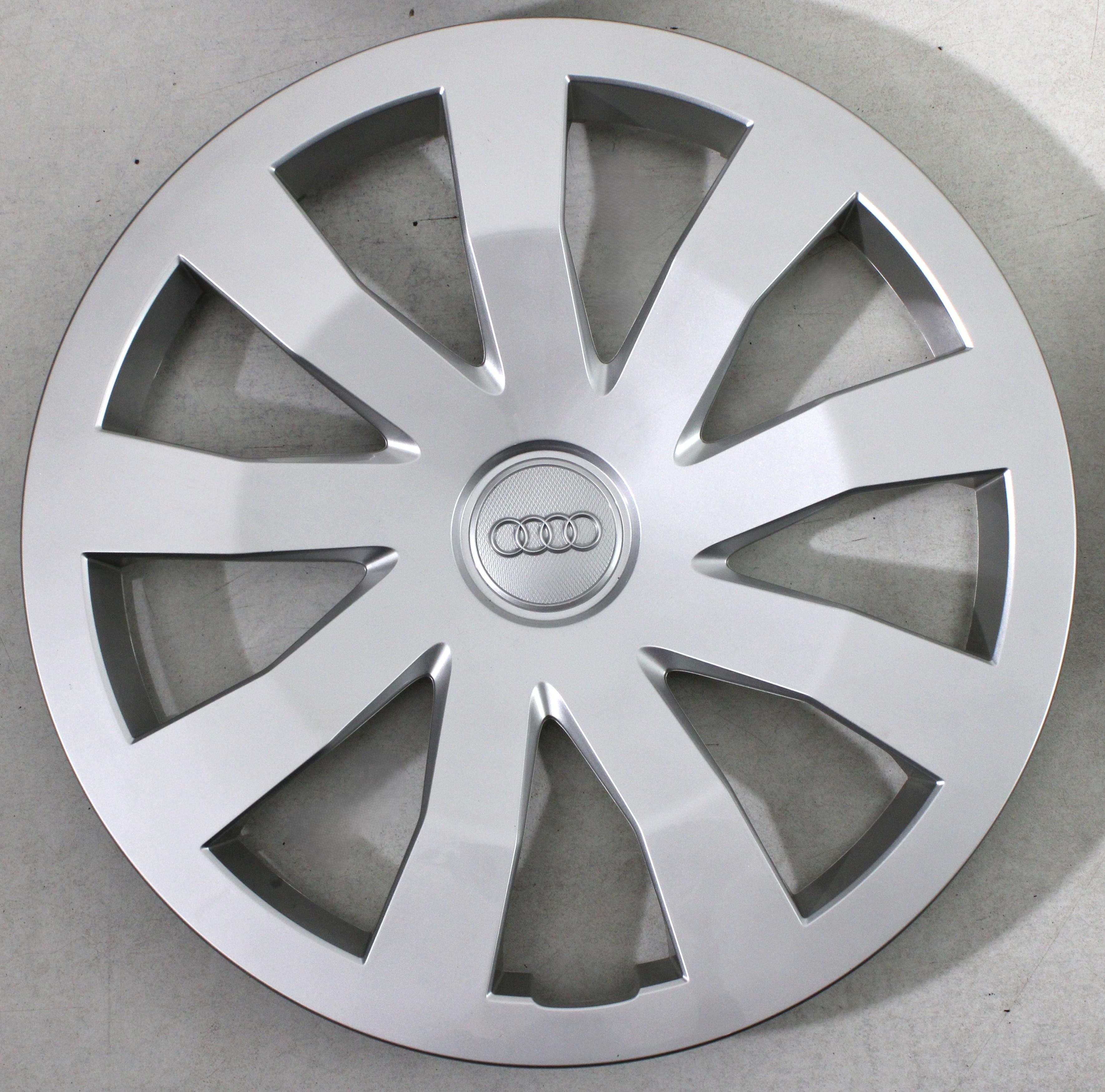 4 ORIGINAL 15" RADKAPPEN RADZIERBLENDEN AUDI A1 GB 82A601147 15 ZOLL