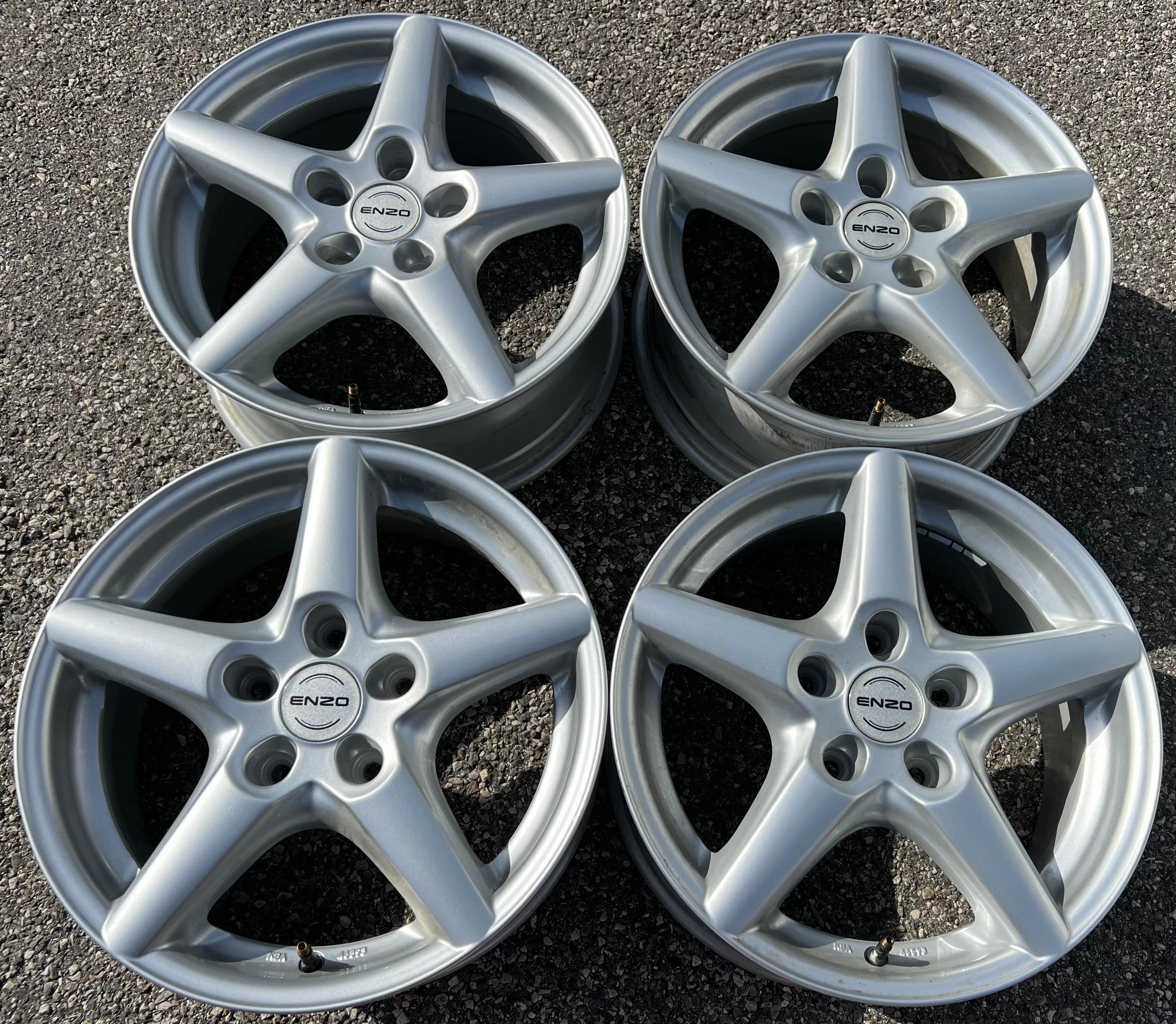 4 ENZO 16" ALUFELGEN FELGEN OPEL INSIGNIA 7x16 ET42 5x120 FREIHAUS