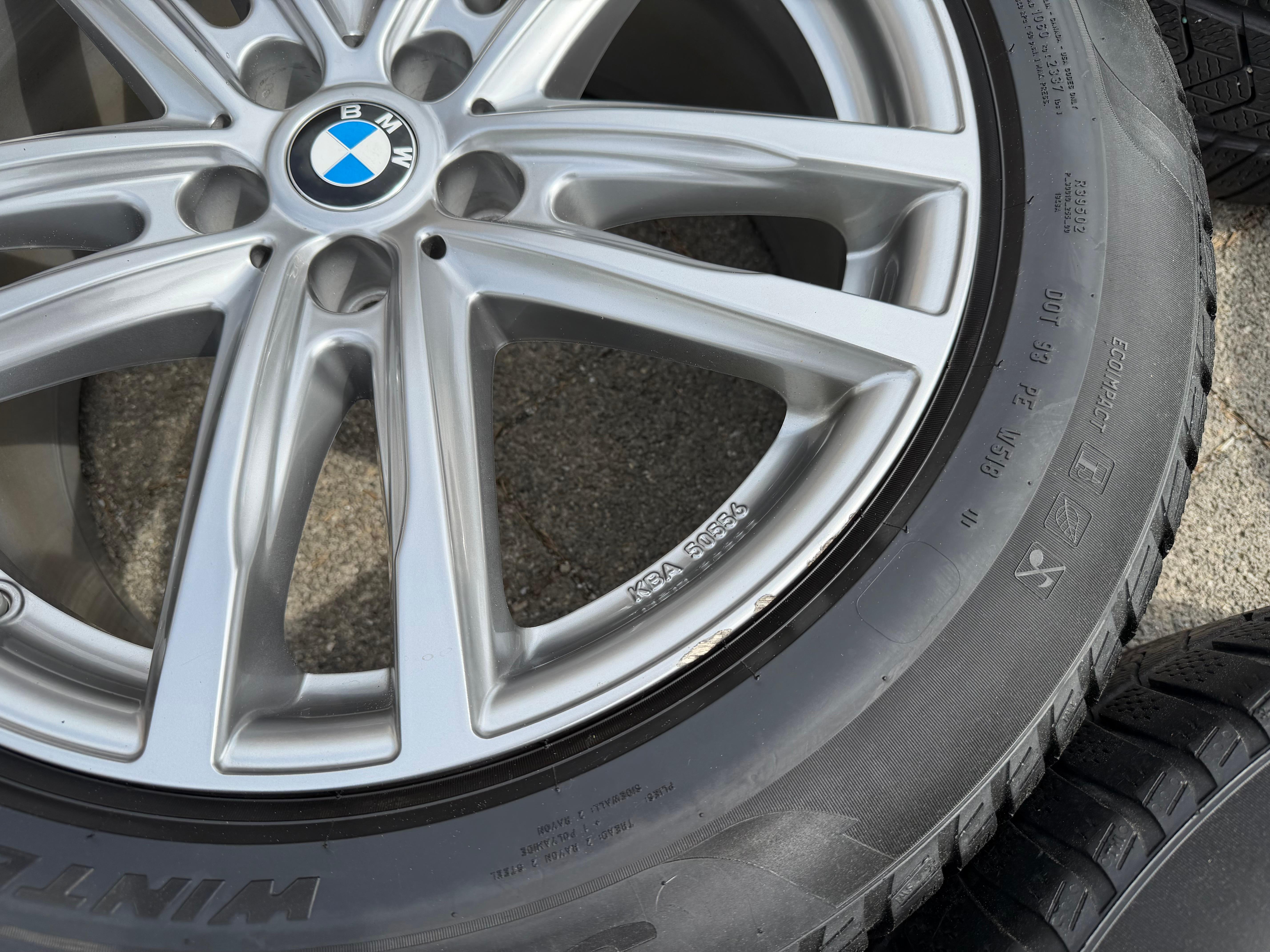 4 ALU 19" WINTERWIELEN BMW X5 G05 X6 G06 265/50R19 110H PIRELLI RUNFLAT RDKS