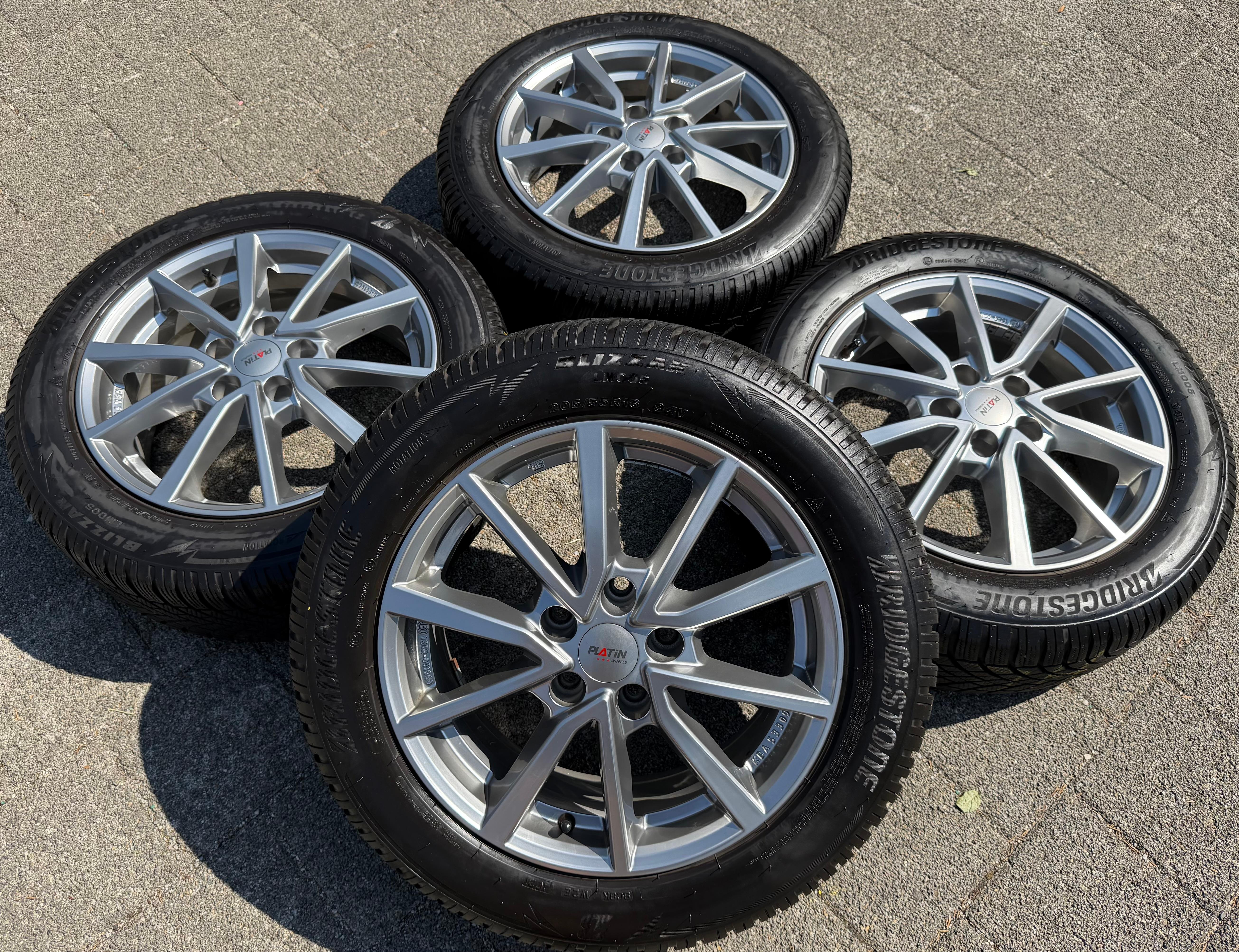 4 Alu Winterräder Audi A3 VW Golf 6 7 8 Caddy Skoda Octavia Superb Yeti Seat Leon