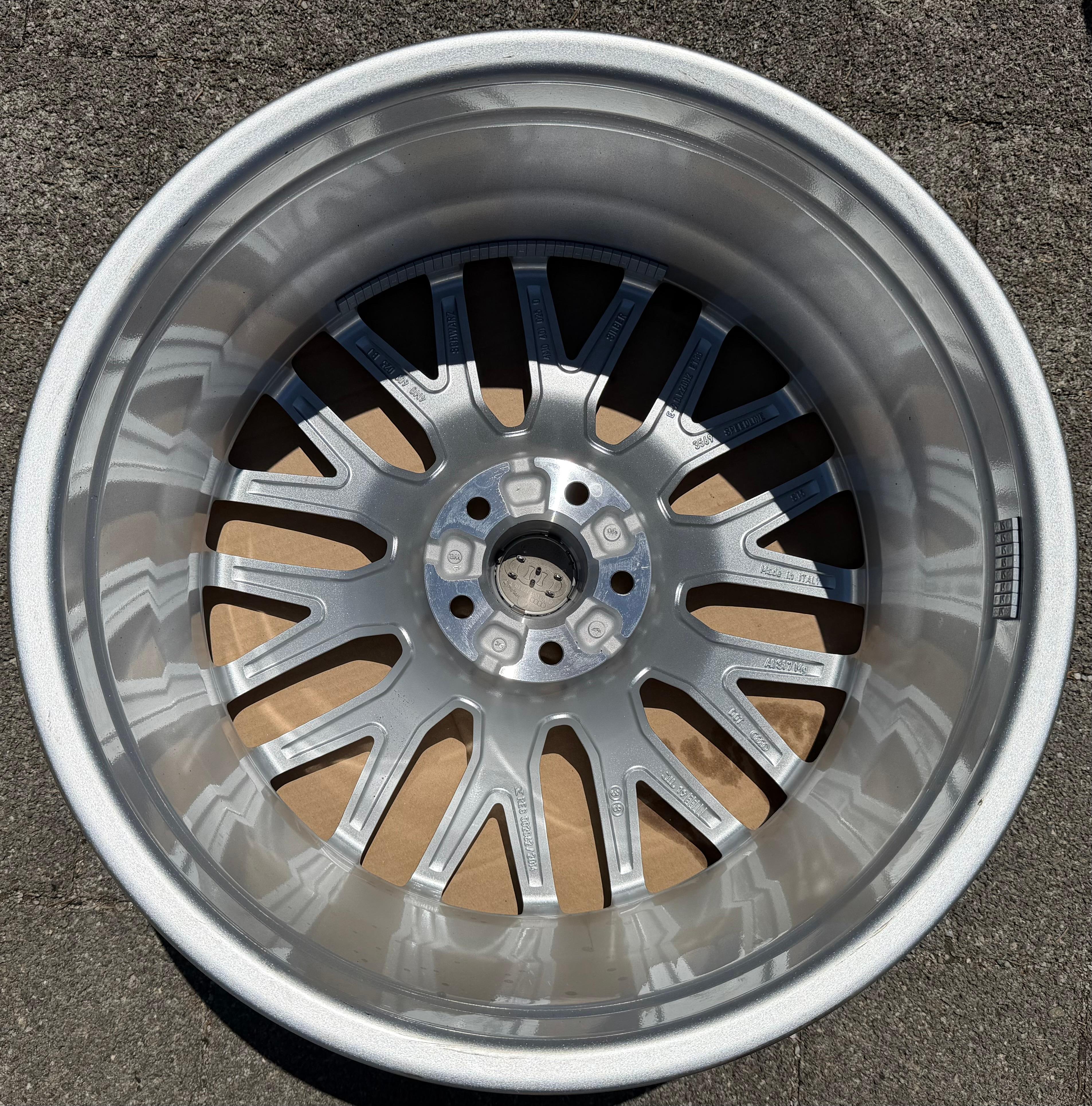 1 llanta de aluminio original de 20" para Audi Q7 4M, 9x20 ET33, 4M0601025BJ, 4M0601025Q, 9x20