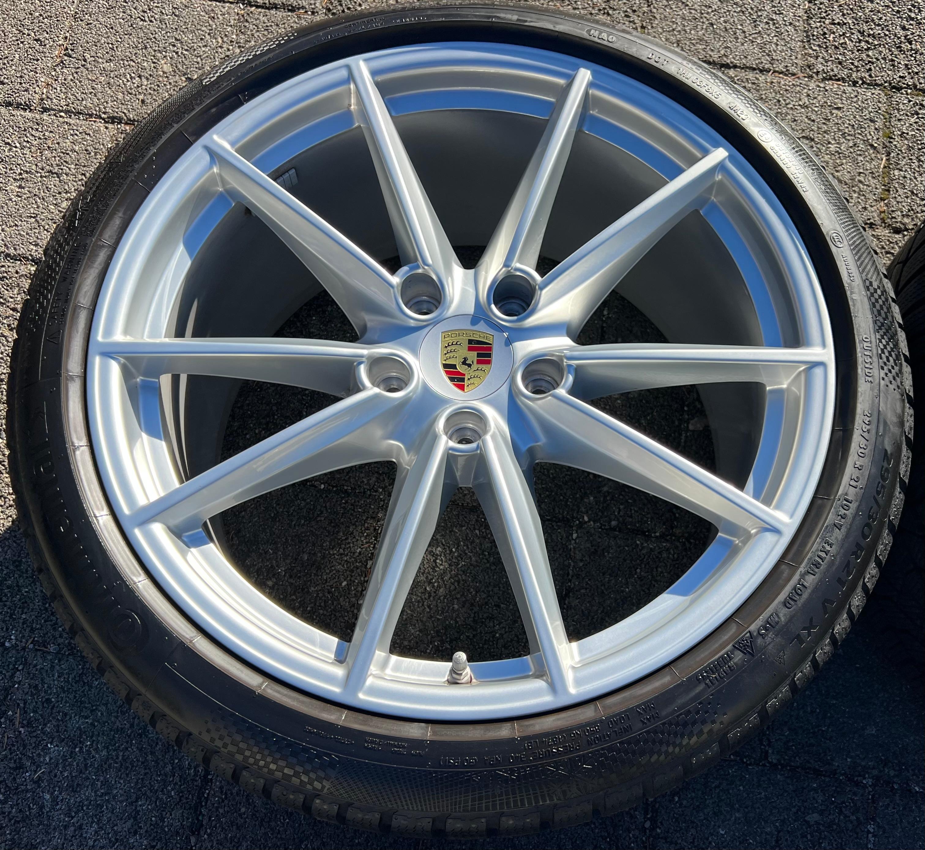 4 ORIGINAL 20" 21" ALU WINTERRÄDER PORSCHE 911 992 992601025C 992601025D 2023 RDKS