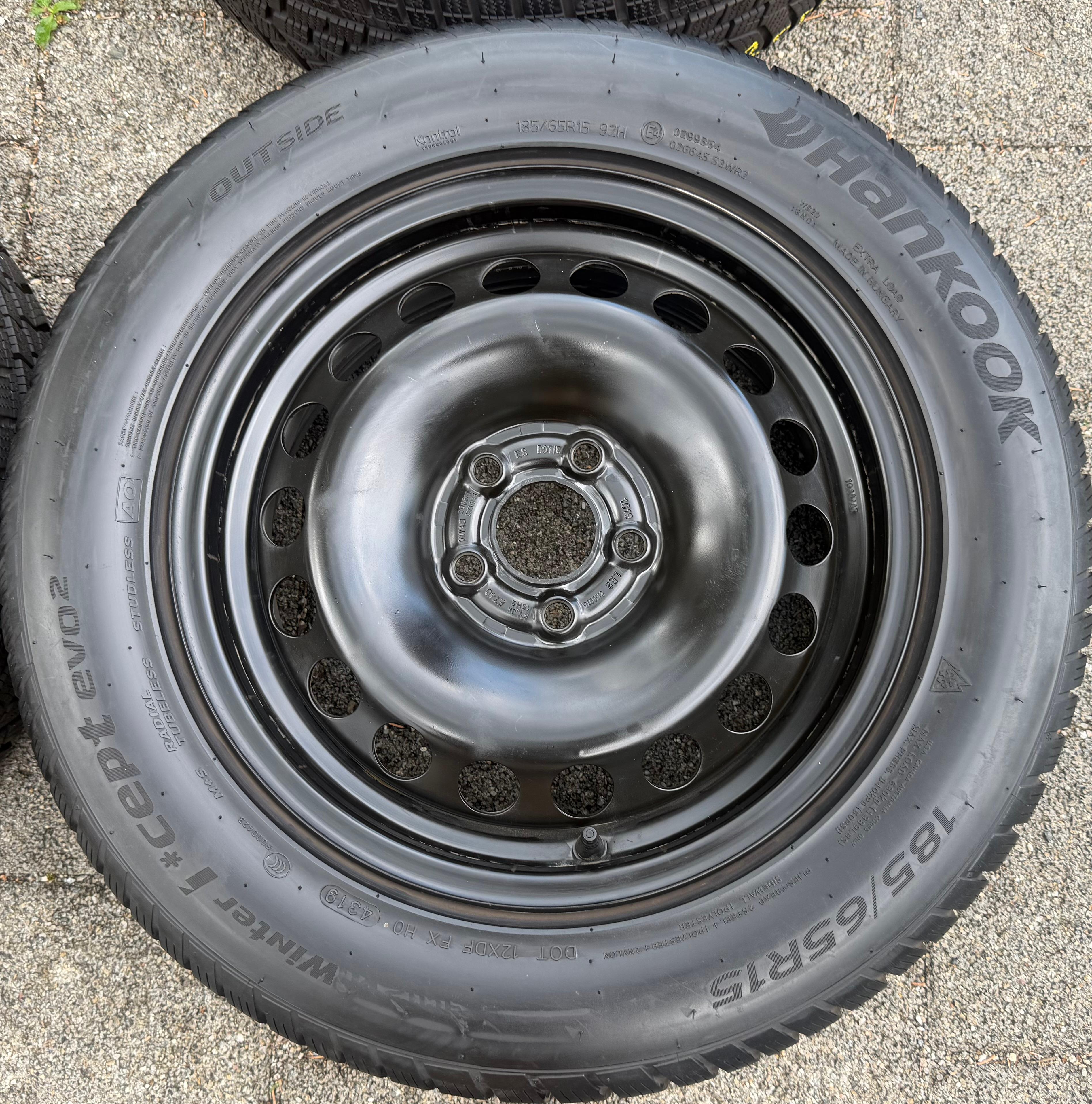 4 WINTERRÄDER AUDI A1 CITY CARVER GB SEAT IBIZA ARONA KJ VW POLO AW 2G 185/65R15 92T