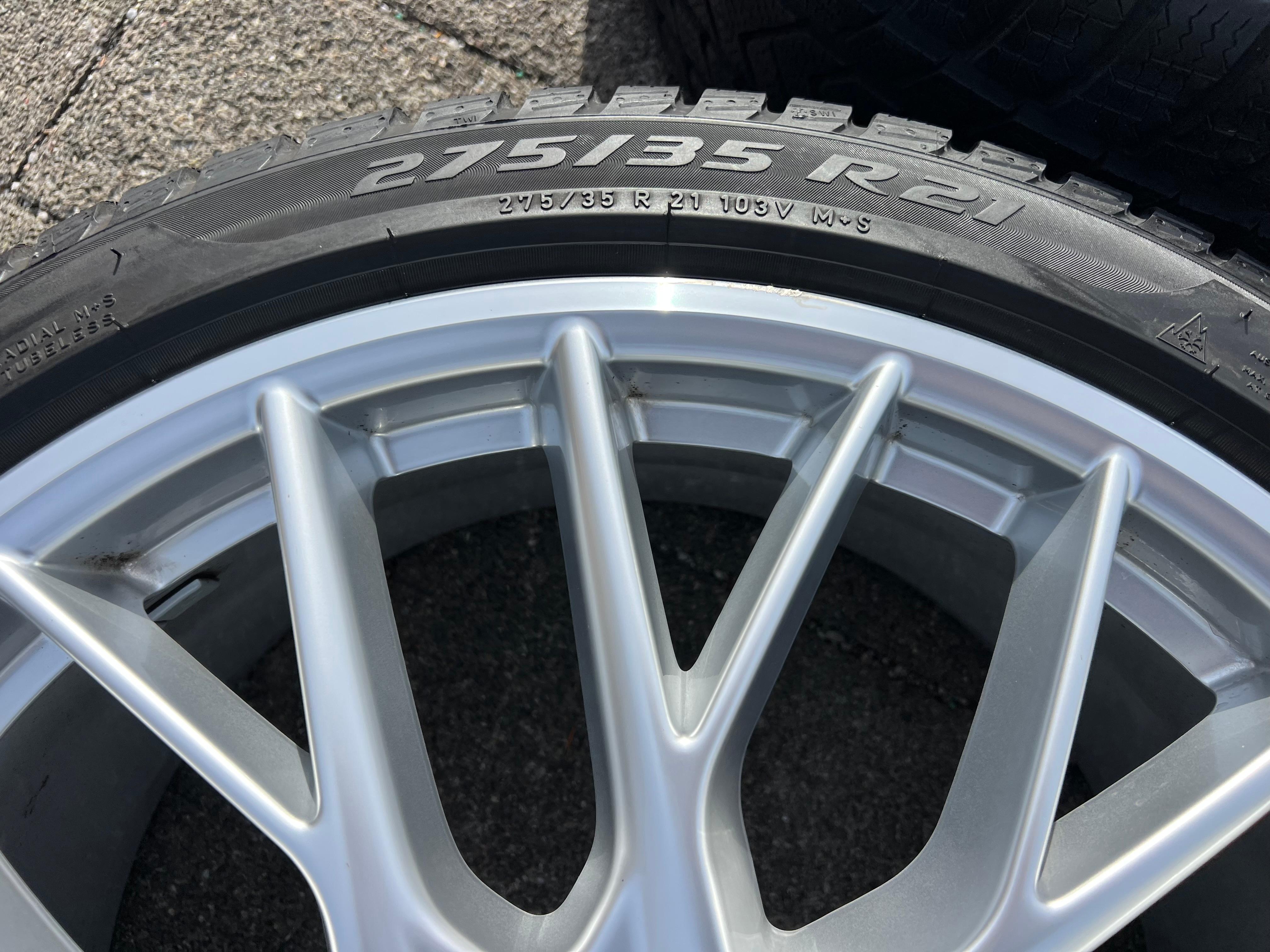 4 ORIGINAL 21" ALU WINTERRÄDER PORSCHE PANAMERA 971 SPORT RAD 971601025D 971601025A