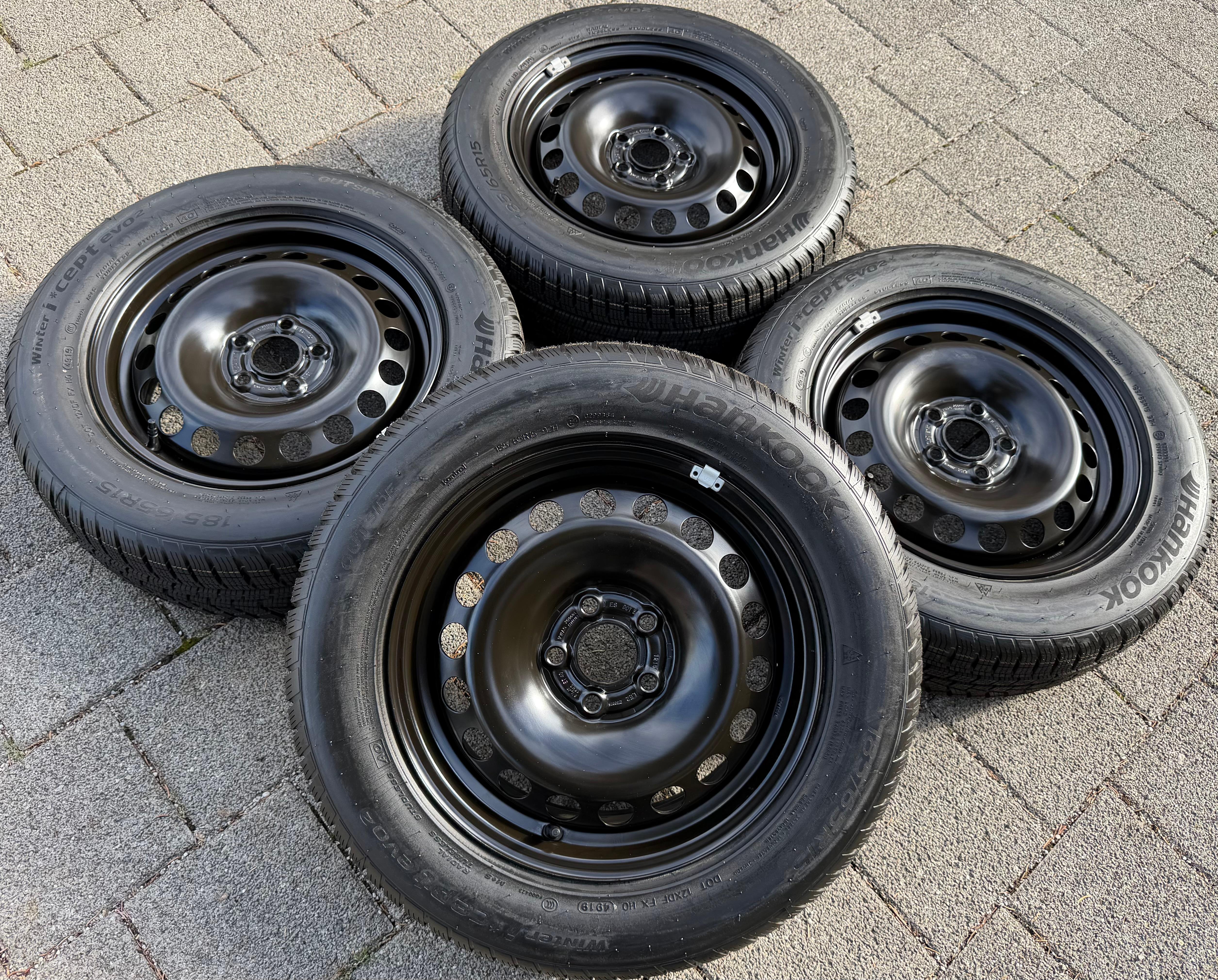 4 WINTERRÄDER AUDI A1 CITY CARVER GB SEAT IBIZA ARONA KJ VW POLO AW 2G 185/65R15 92T