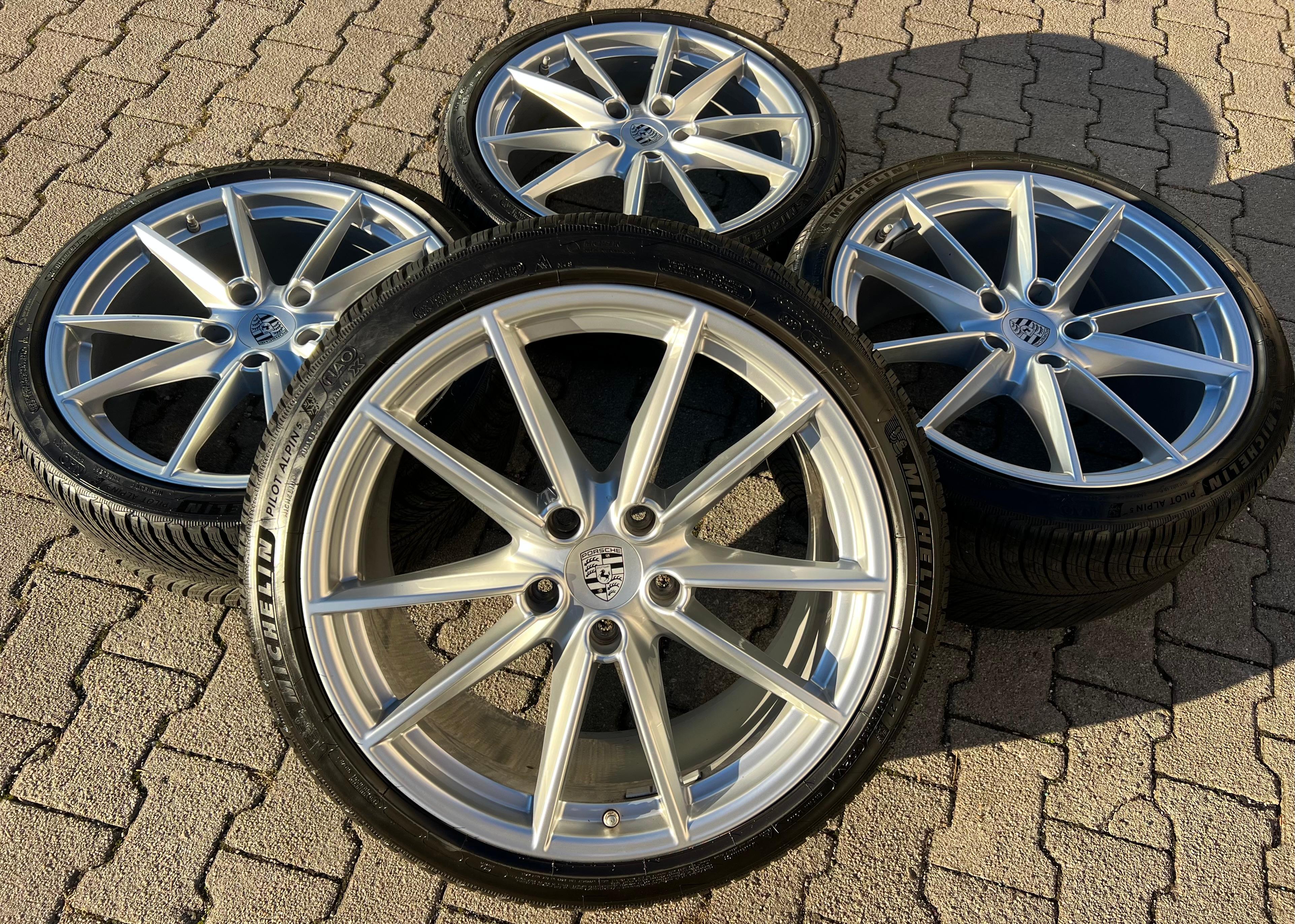 4 ORIGINAL 20" 21" ALU WINTERRÄDER PORSCHE 911 992 992601025C 992601025D 2024 RDKS