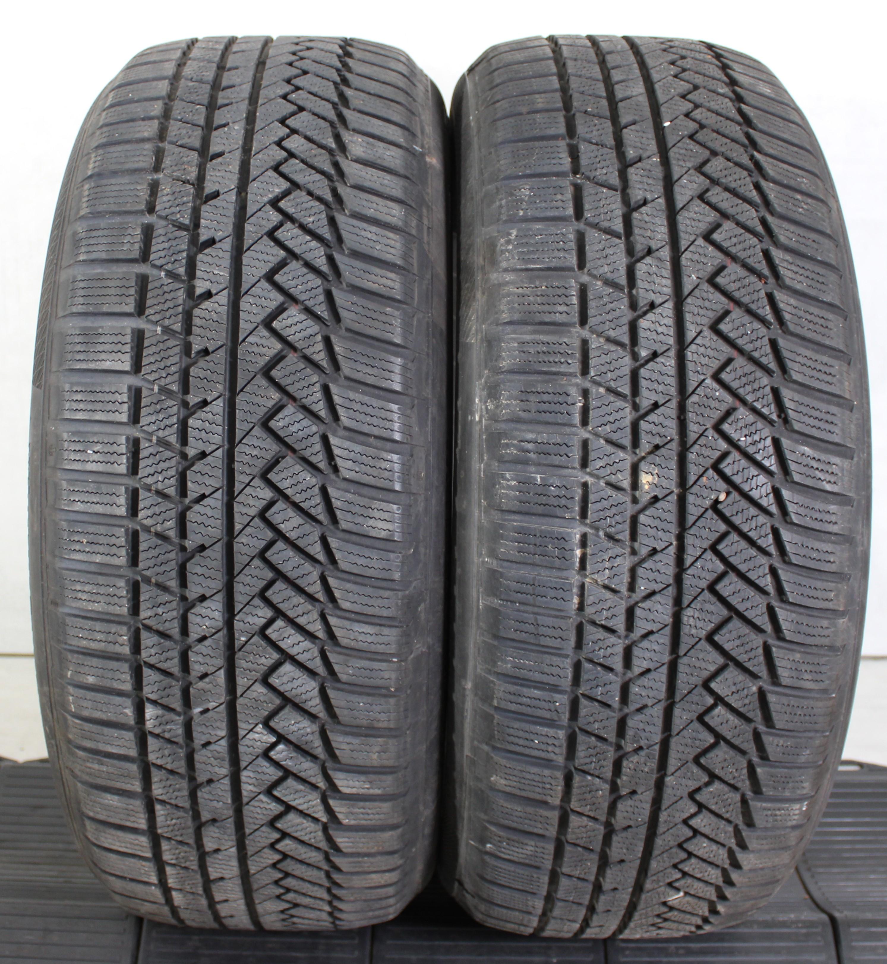 2 x 255/50R20 109H Winterreifen Continental Winter Contact TS850P 7,5-8mm 2018/2022 AO