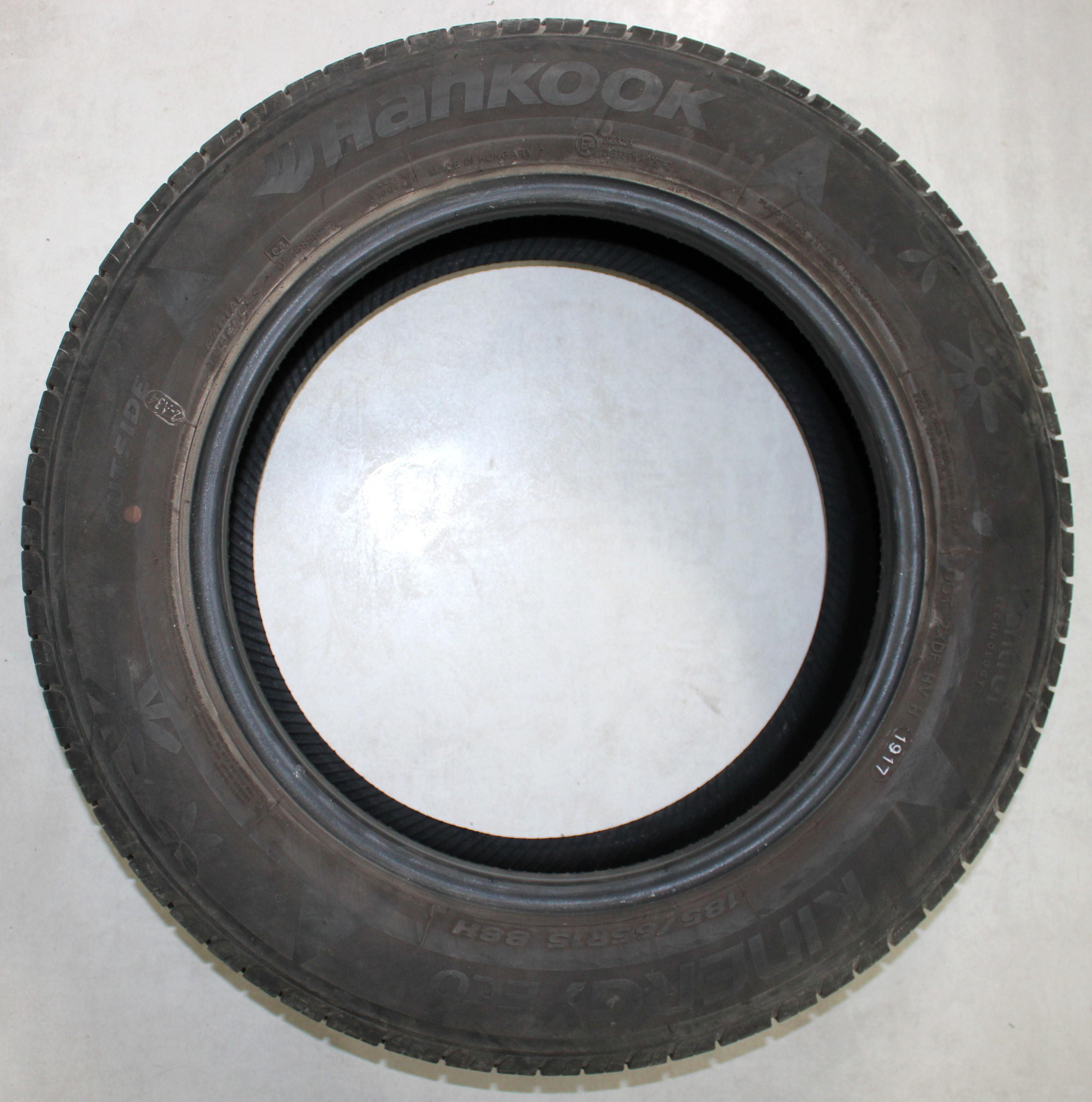 4 x 185/65R15 88H Sommerreifen Hankook Kinergy Eco 5,5-6mm 2017