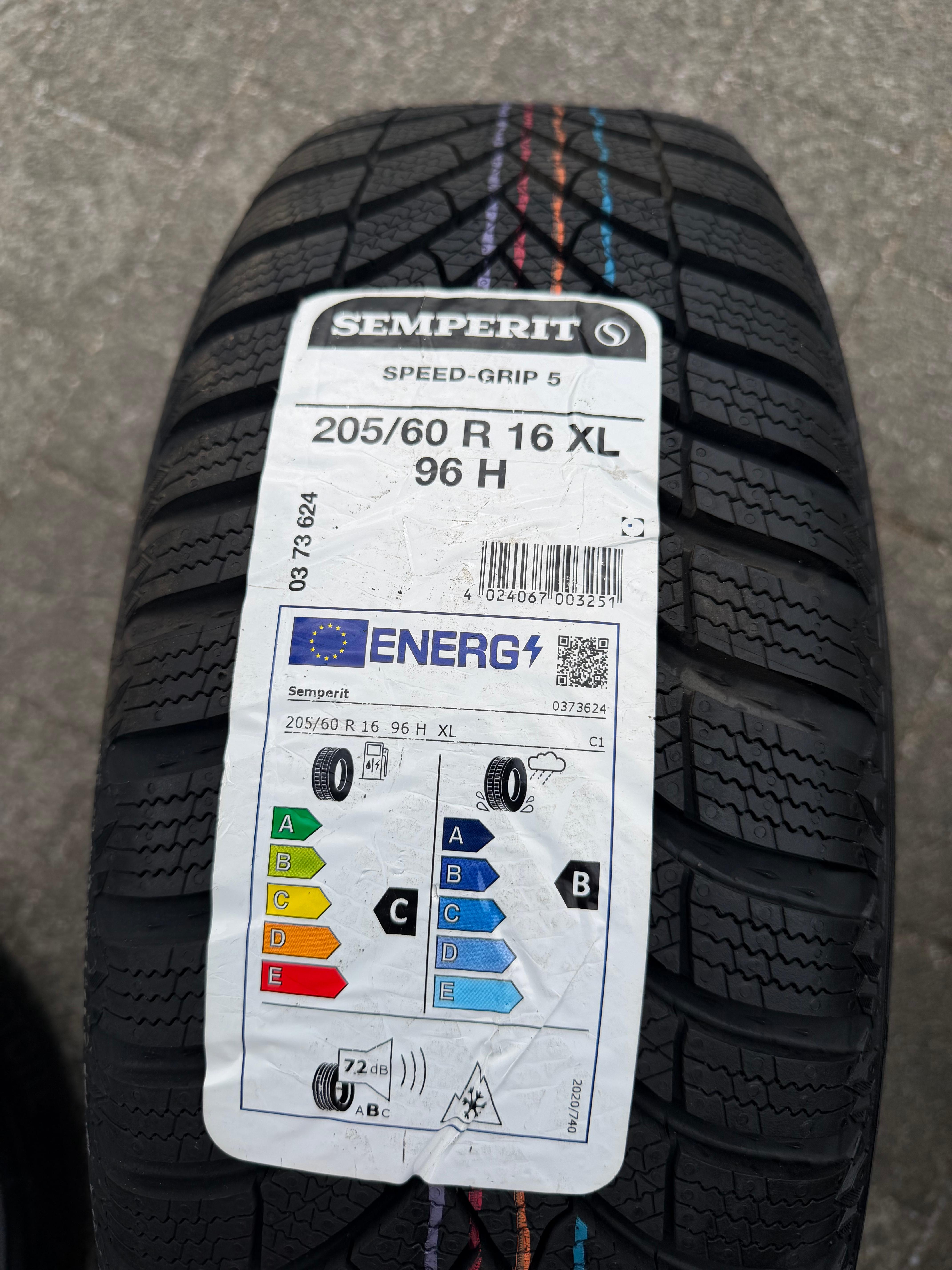 1 x 205/60R16 96H Winterreifen Semperit Speed-Grip 5 NEU 2023