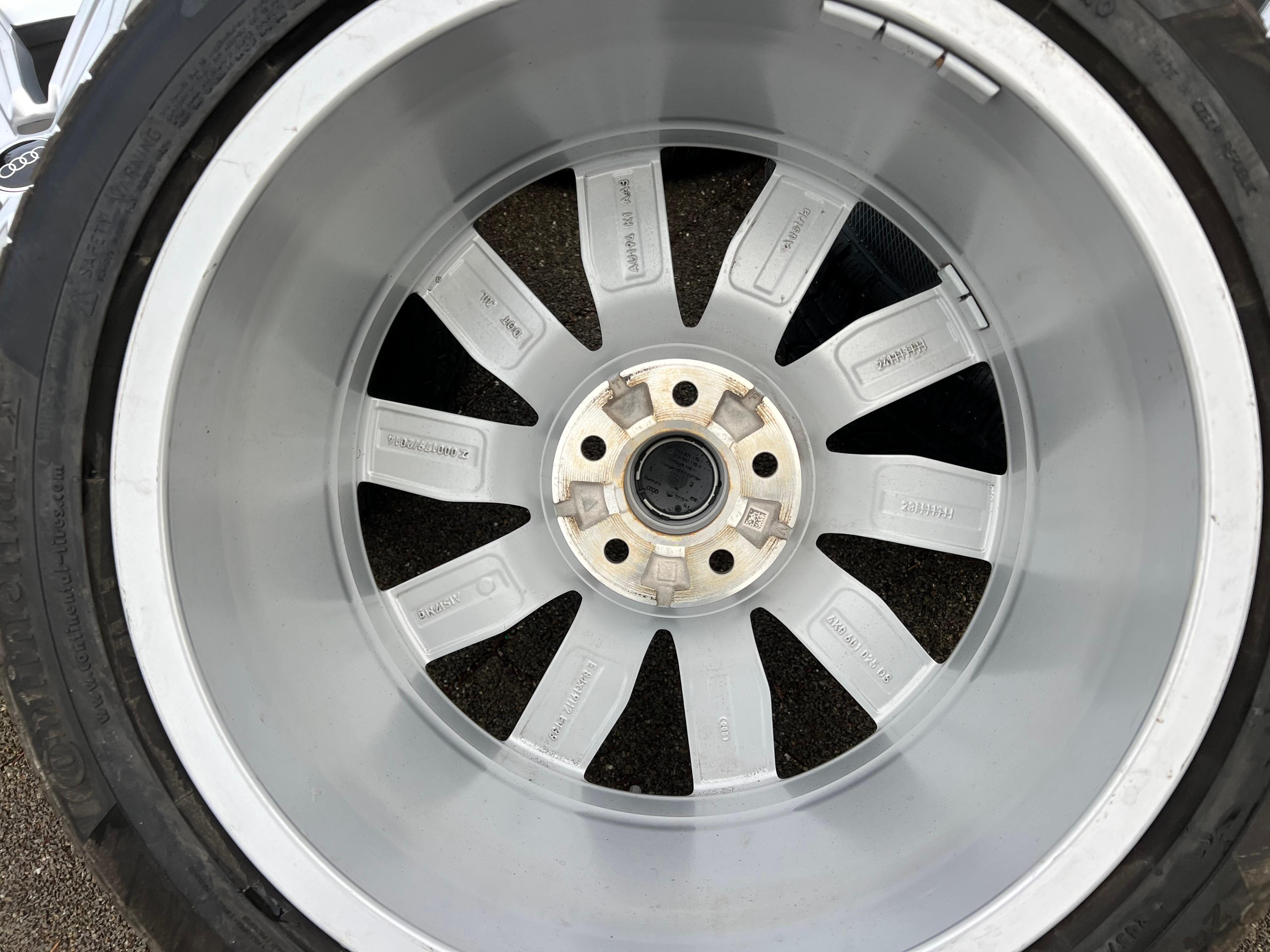 4 ORIGINAL 19" ALU WINTERRÄDER AUDI A6 S6 C8 4K 4K0601025M 245/45R19 102V RDKS FREIHAUS