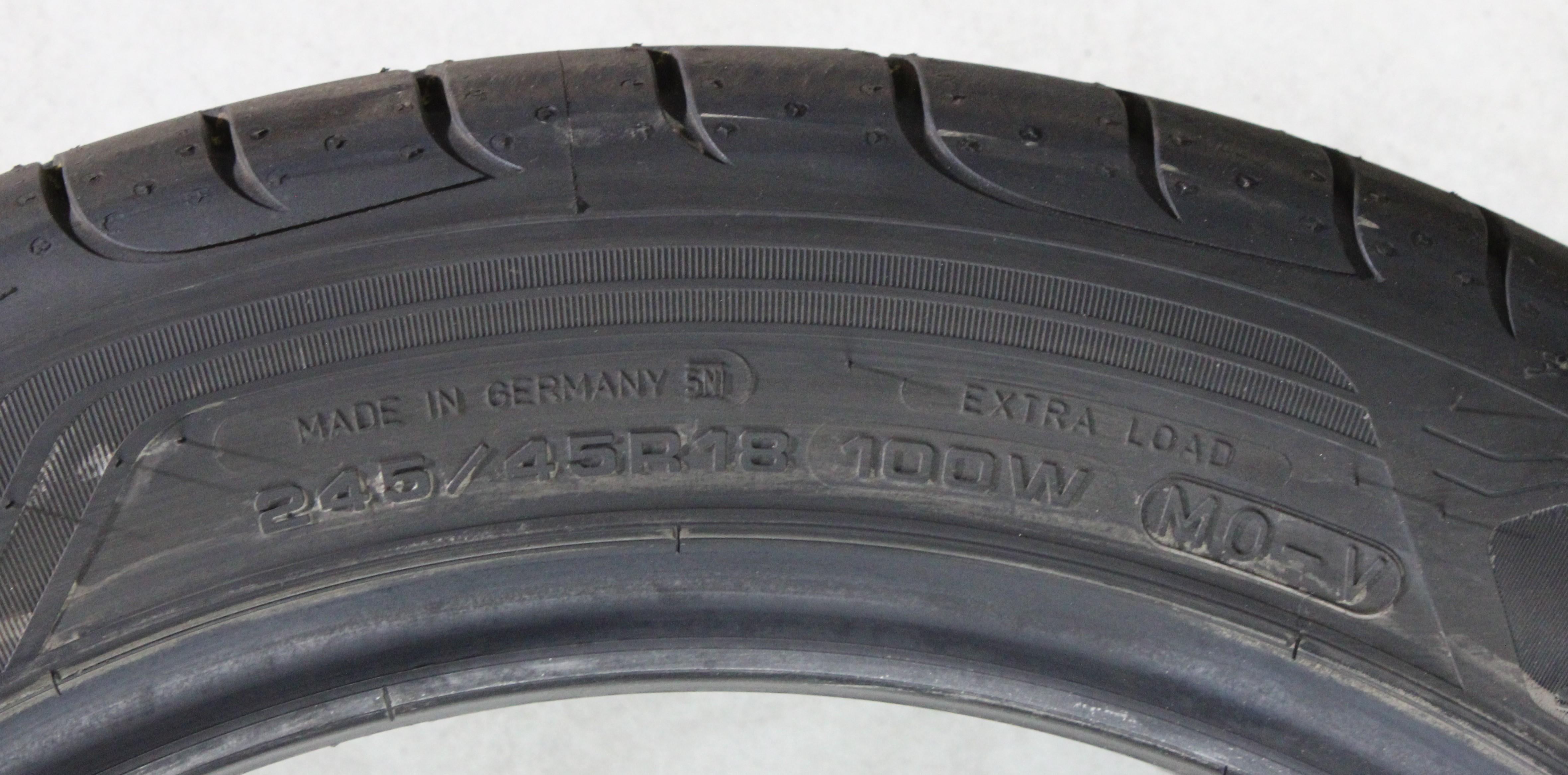 4 x 245/45R18 100W Sommerreifen Goodyear Eagle F1 Asymmetric 3 MO-V NEU 2026 XL