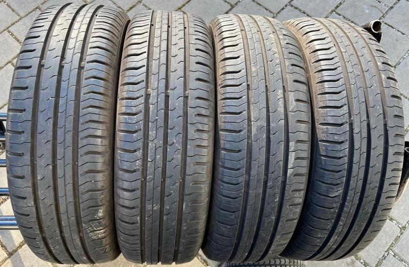 4 x 165/60R15 81H Sommerreifen Continental Eco Contact 5 2x 6,5mm und 2x 5,5mm 2019