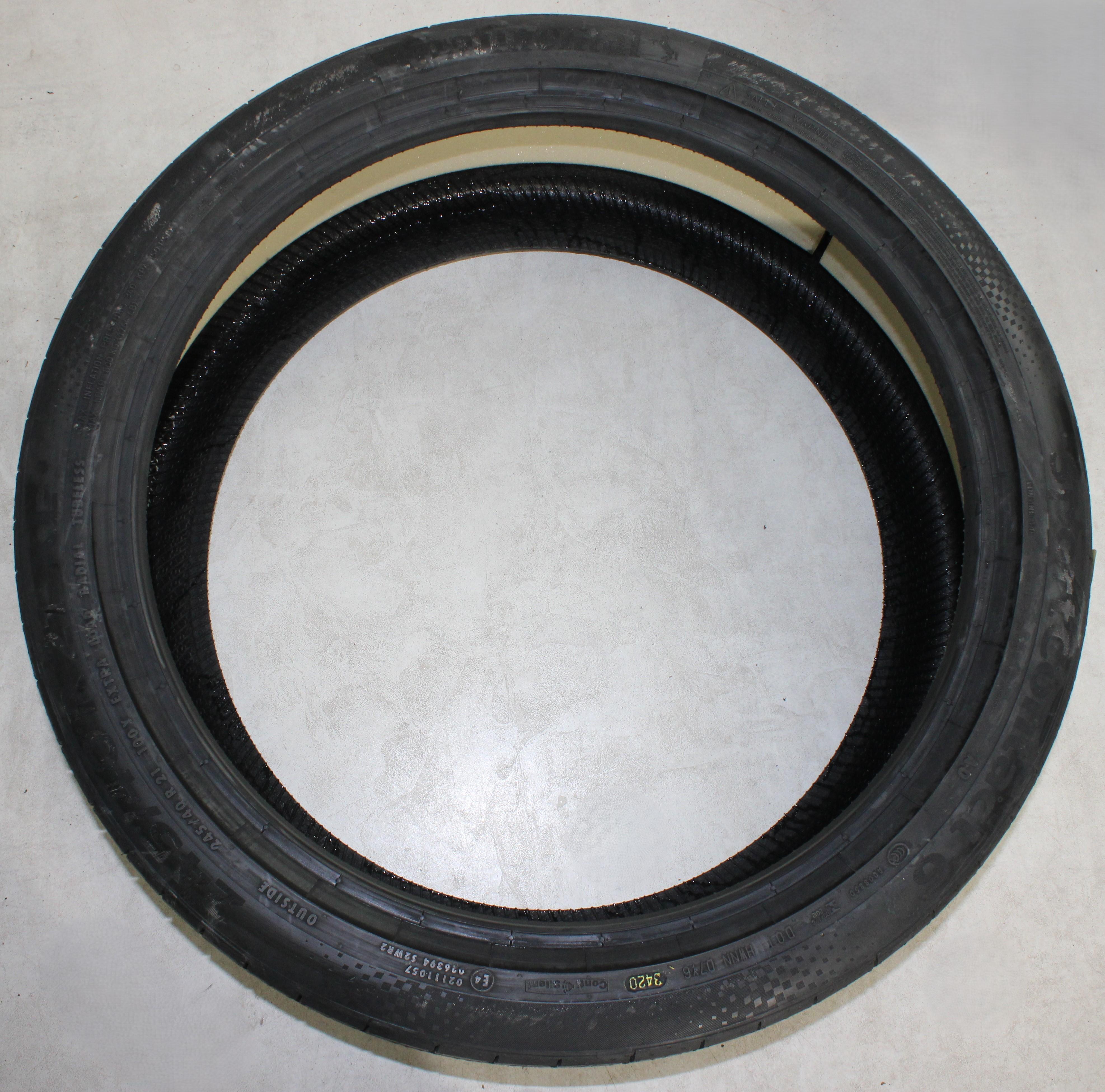 1 neumático de verano Continental Sport Contact 6 AO, 245/40R21 100Y, nuevo, 2020, Silent XL