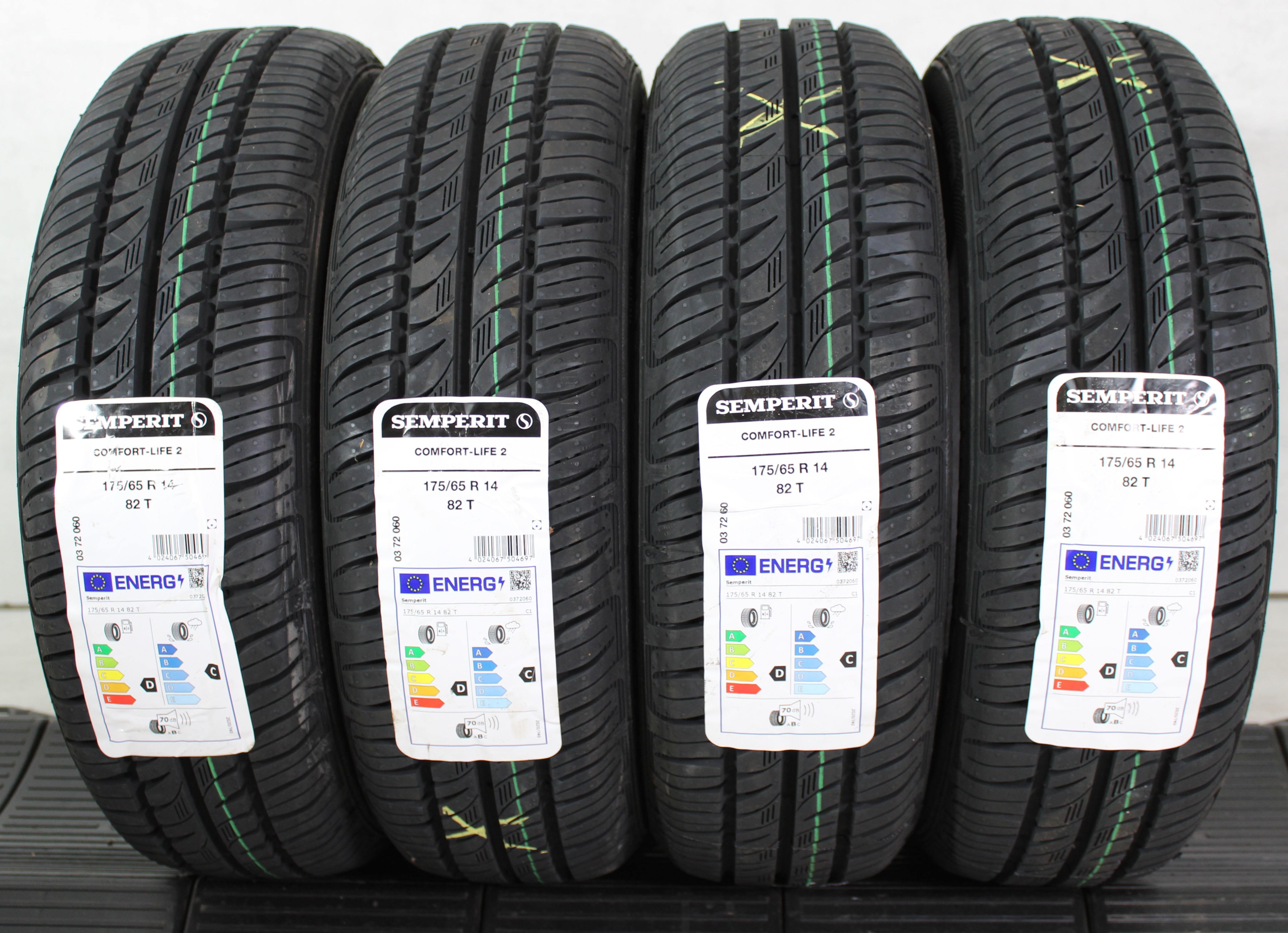 4 x 175/65R14 82T Sommerreifen Semperit Comfort-Life 2 2024 NEU Freihaus