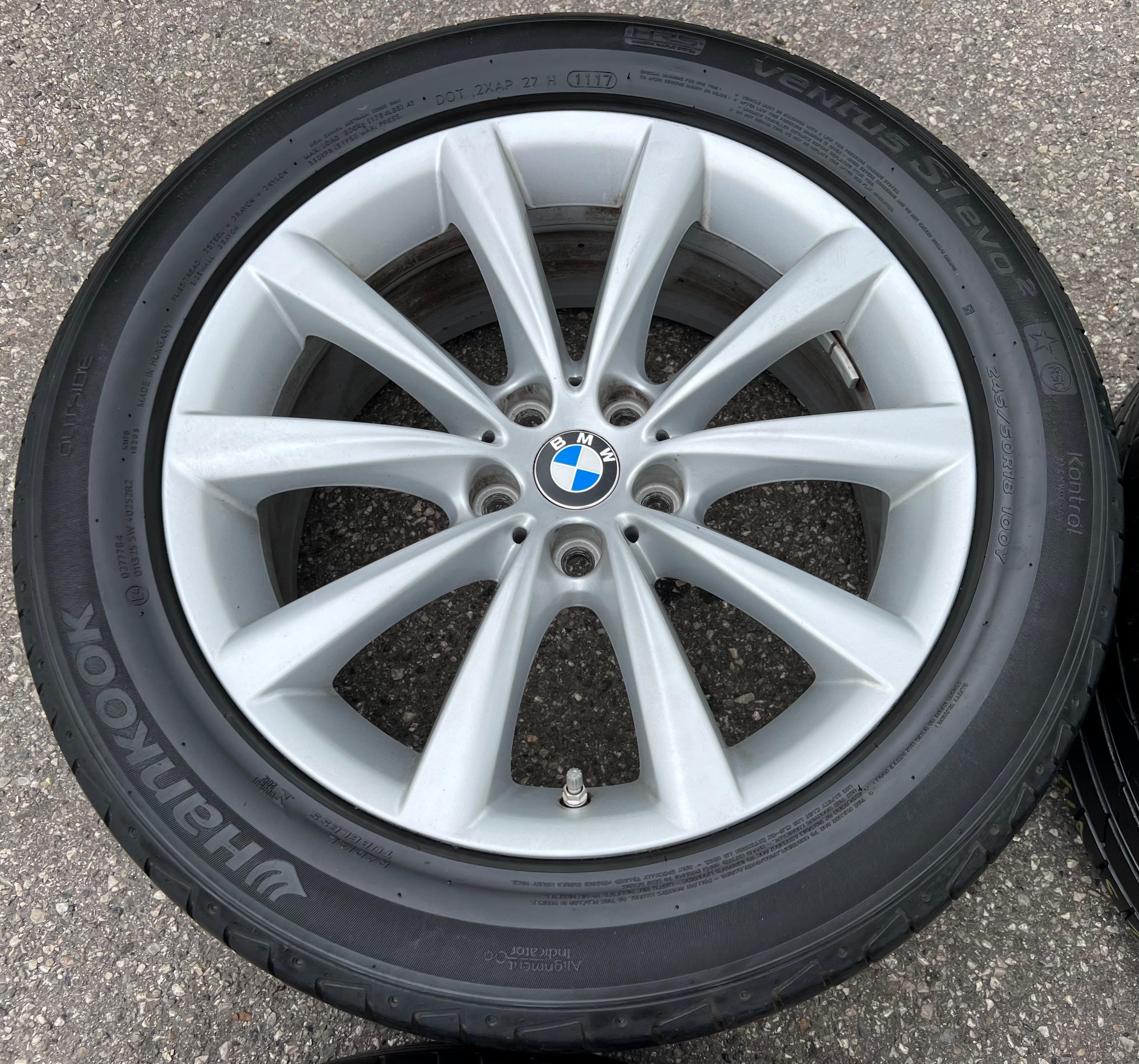 4 ROUES D'ÉTÉ 18" EN ALU BMW SÉRIE 7 G11 G12 245/50R18 100Y FRANCO DOMICILE