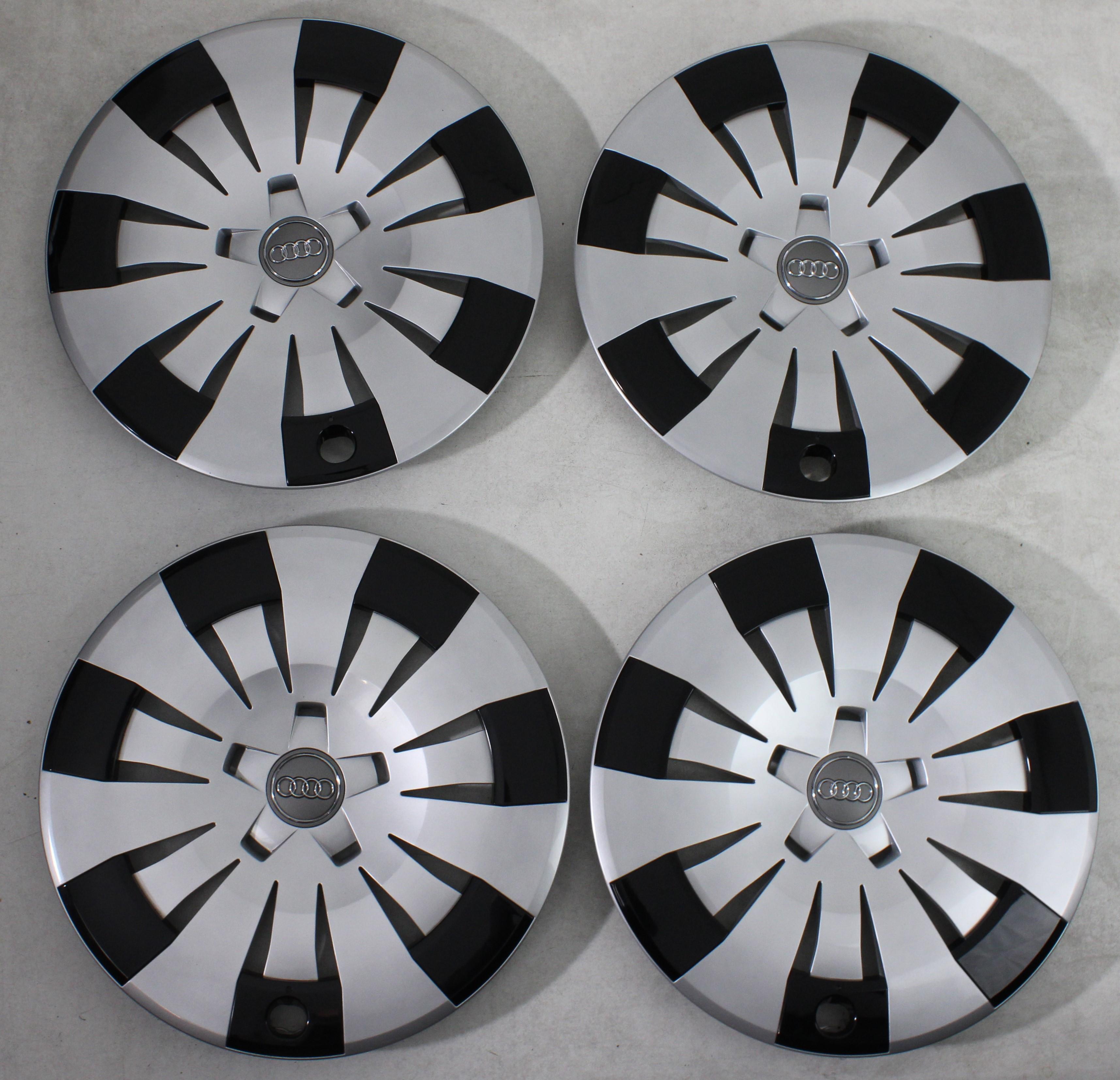 4 X ORIGINAL 16" RADKAPPE AUDI A3 8V 8V0601147A 16 ZOLL RADBLENDE FREIHAUS