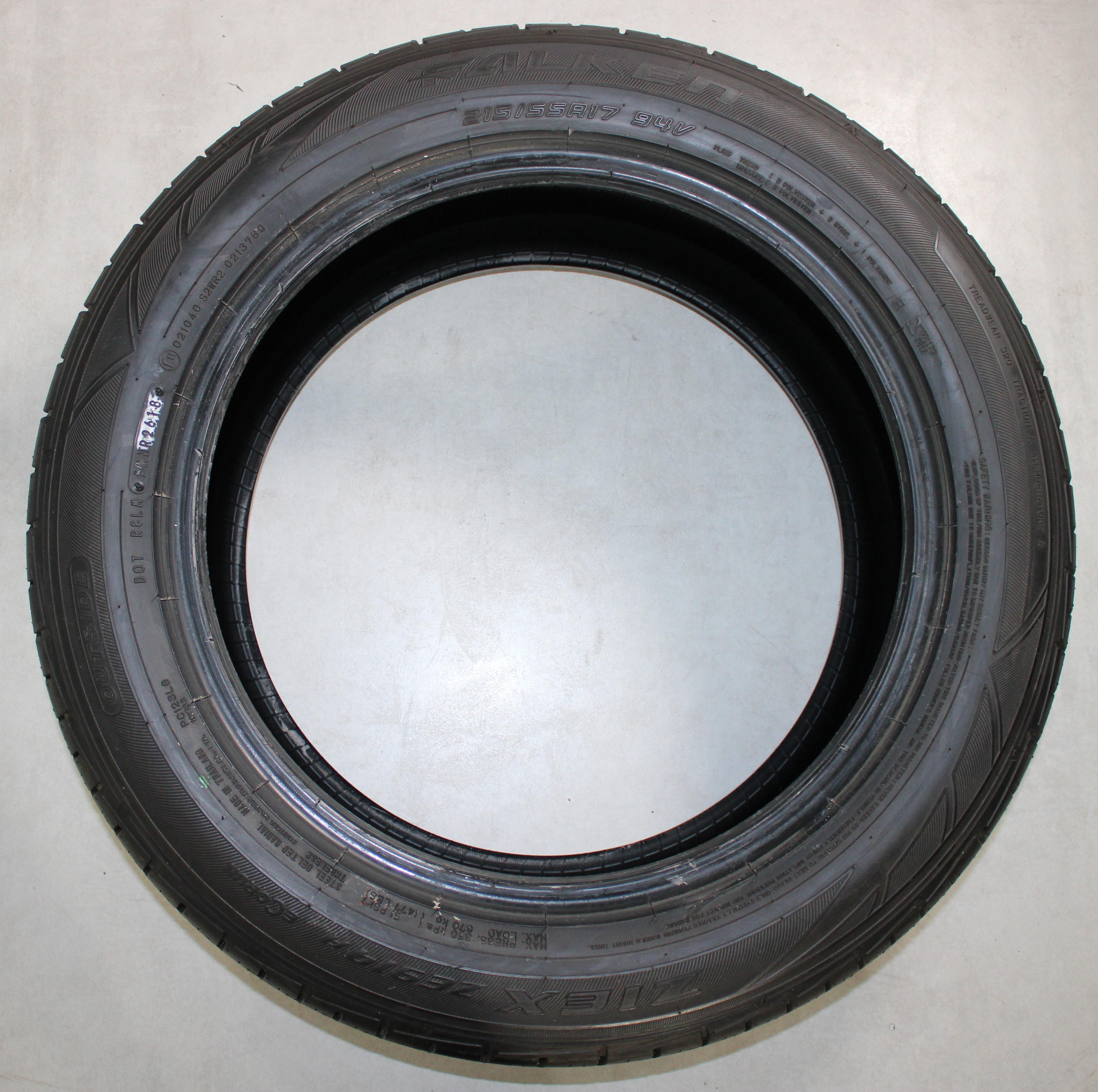 2 x 215/55R17 94V Sommerreifen Falken Ziex ZE914A 7mm 2018