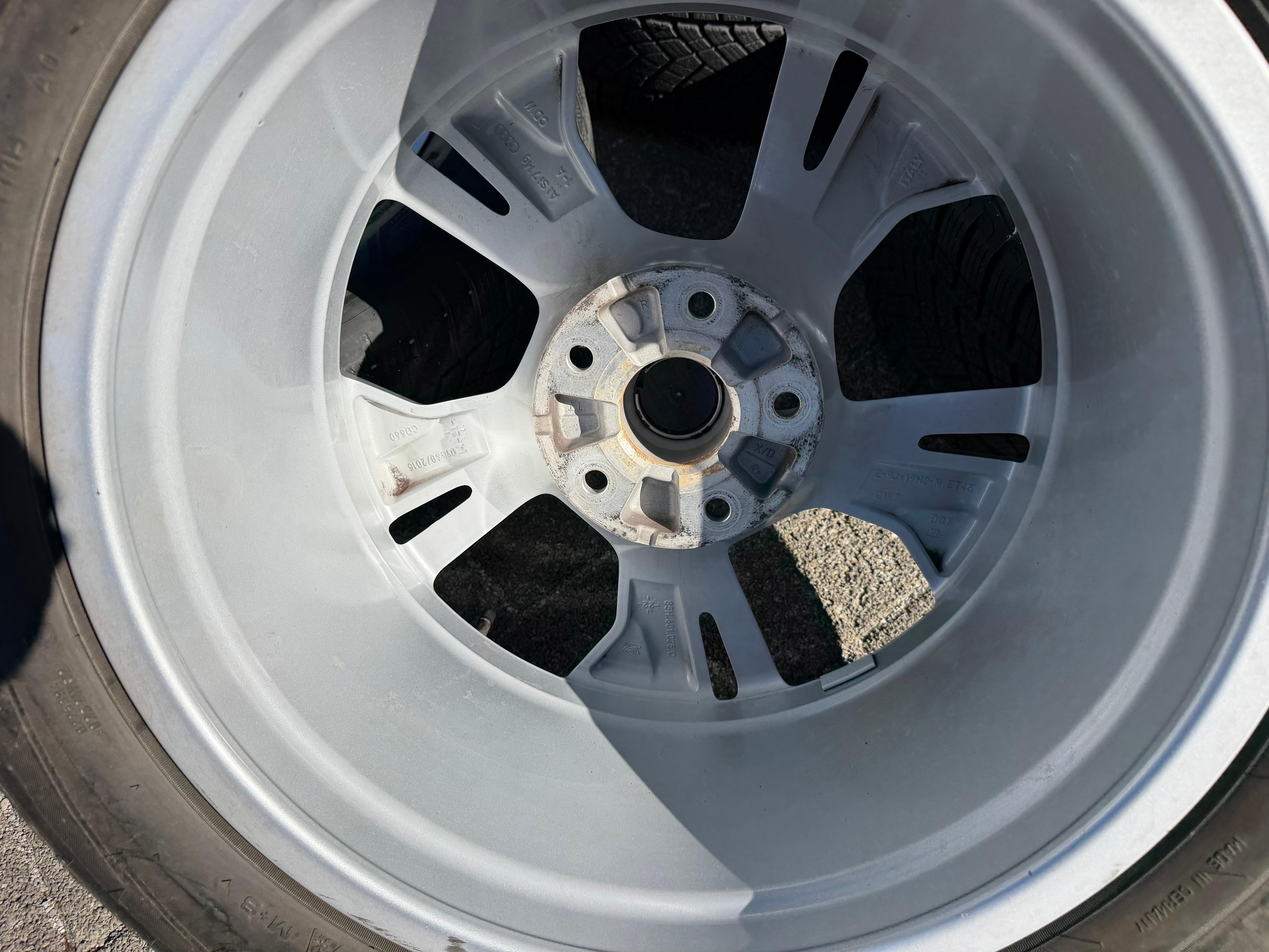 4 Original 19" Alu Winterräder AUDI Q6 SQ6 GF 85H601025F 85H601025G Goodyear