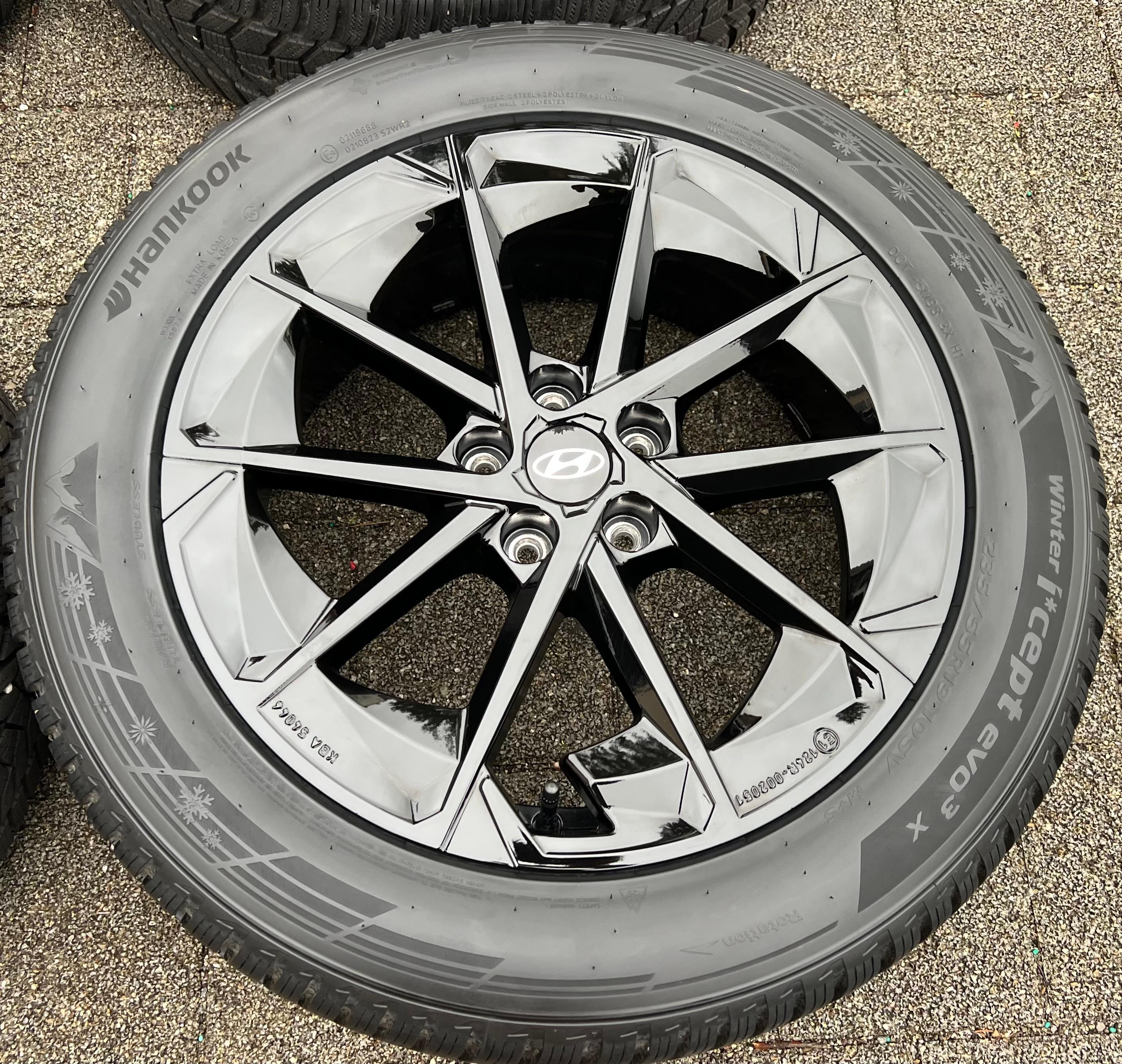 4 ORIGINAL 19" ALU WINTERRÄDER HYUNDAI IONIQ 5 NE 235/55R19 105V RDKS 2021 FREIHAUS
