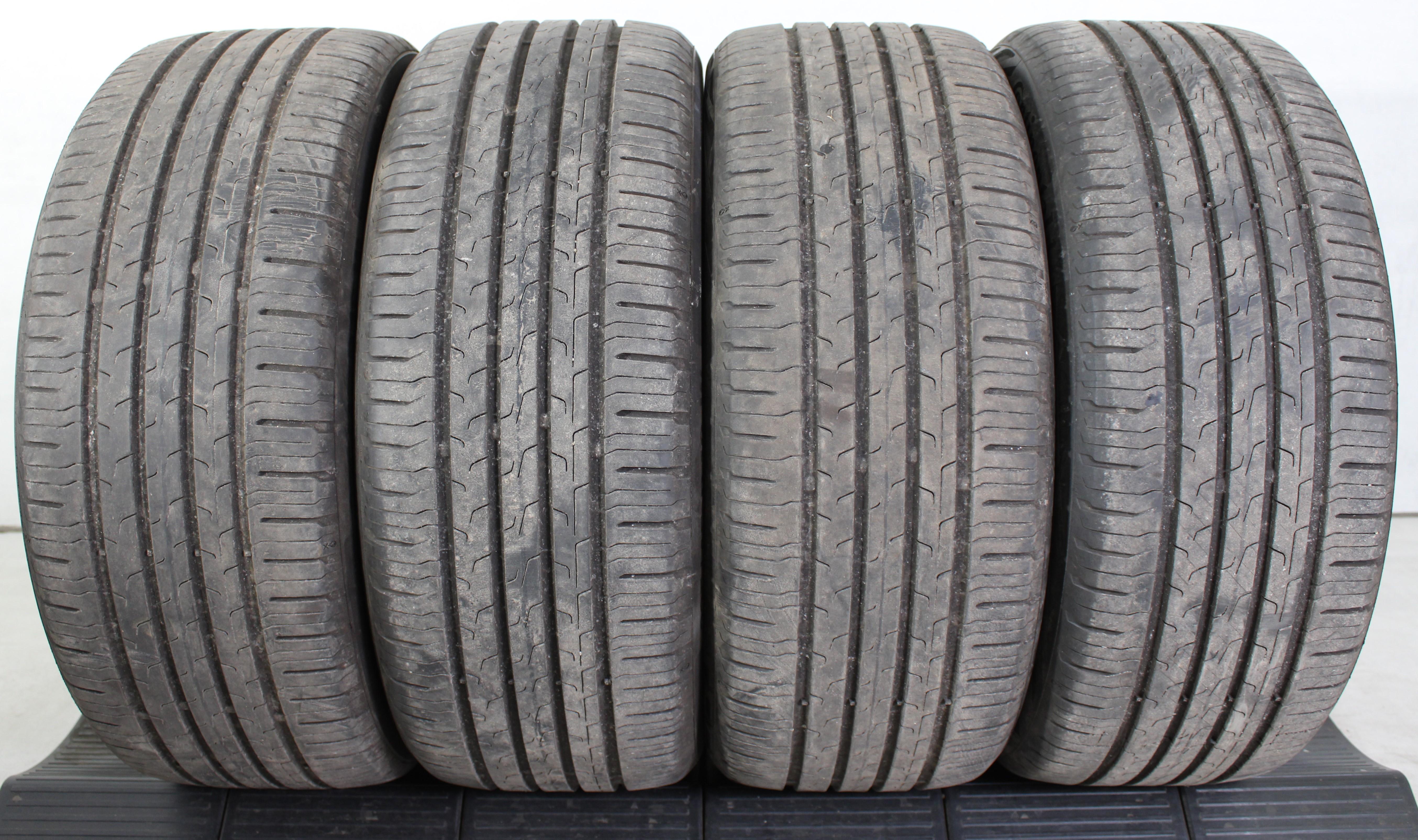 4 x 225/45R18 91W Sommerreifen Continental Eco Contact 6 2x4,5-5mm/2x5,5-6mm 2023 MO