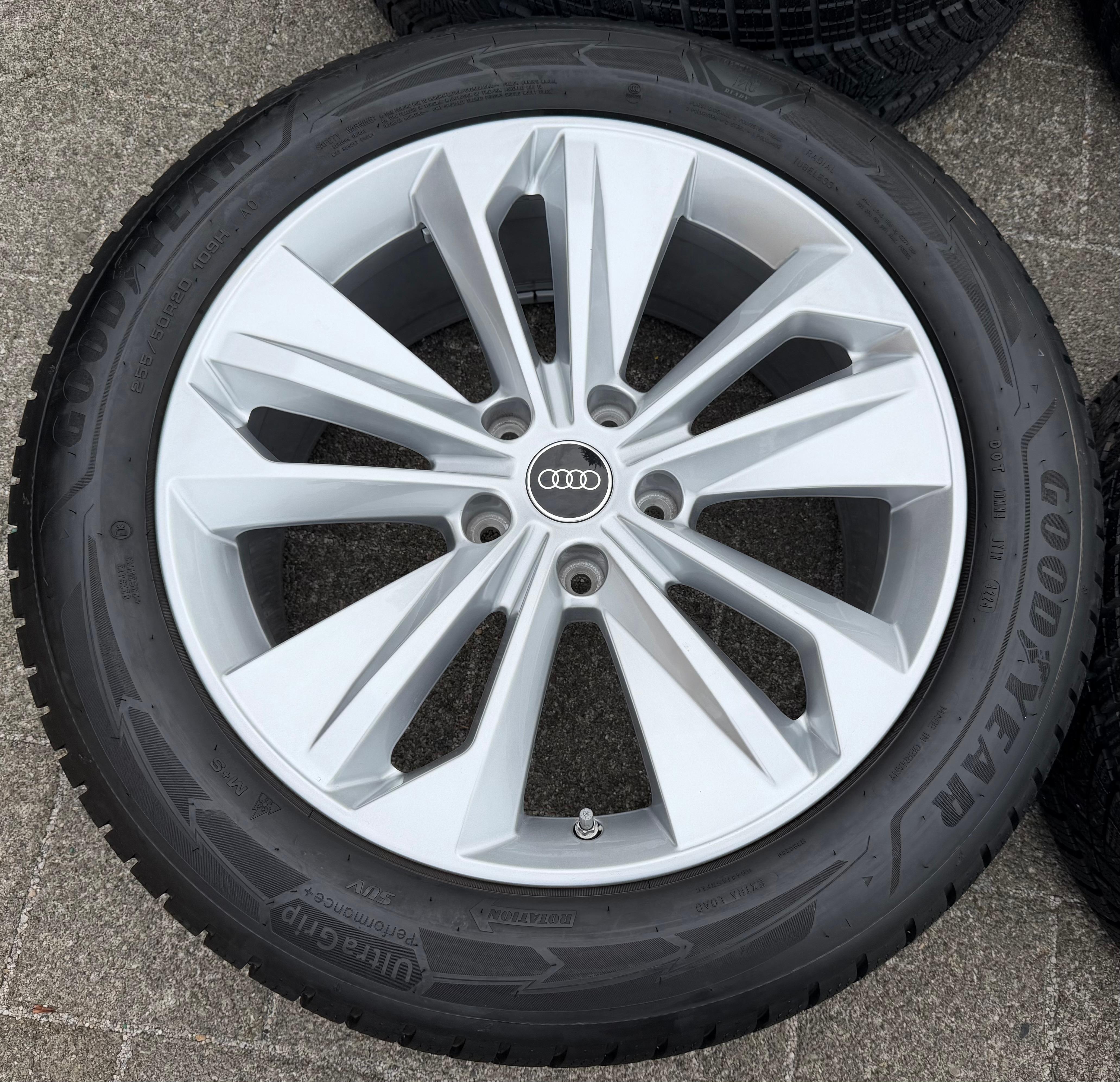 4 ORIGINAL ALU 20" WINTERRÄDER AUDI Q6 SQ6 E-TRON GF 255/50R20 109V 285/45R20 112V