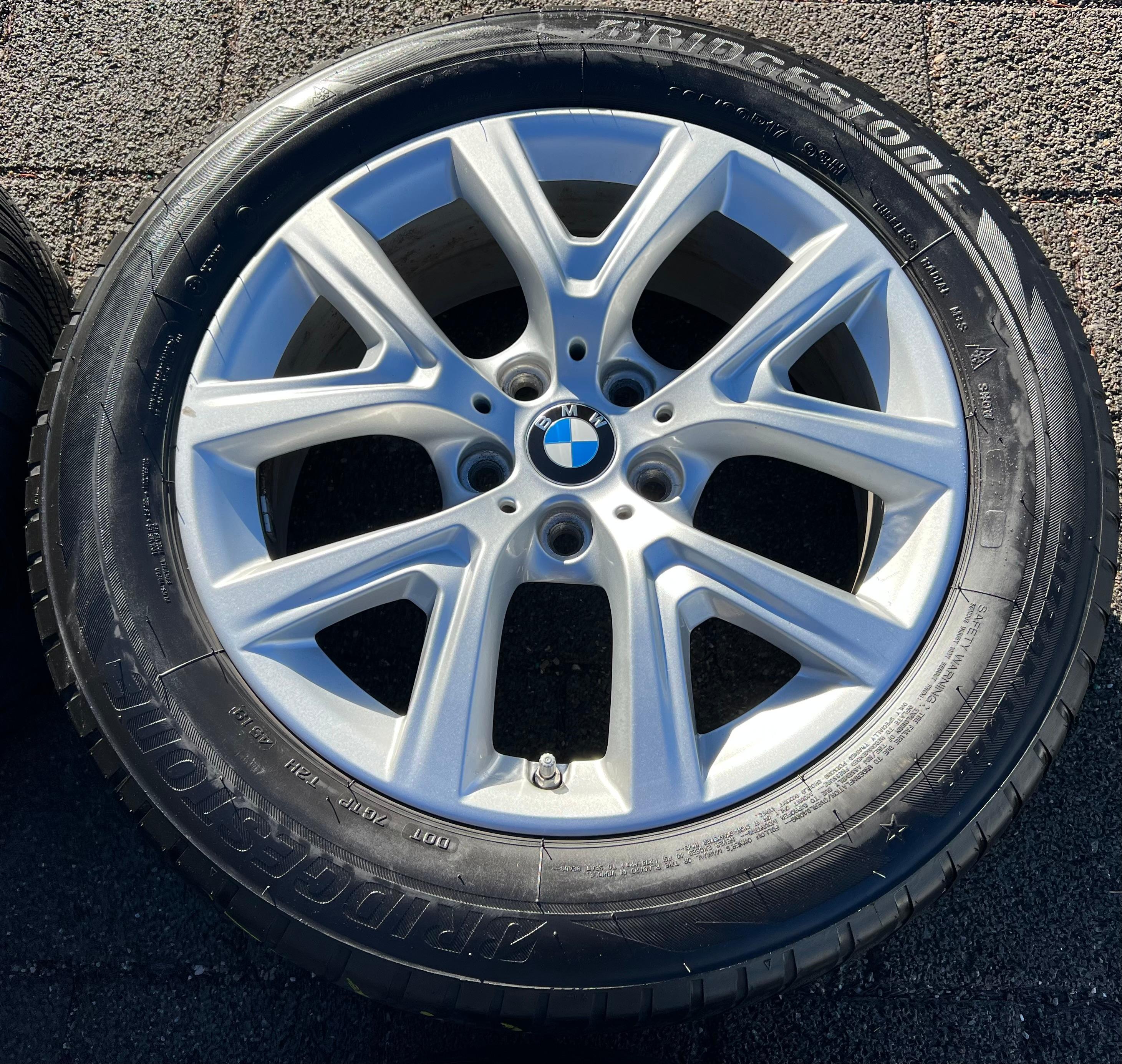 4 CERCHI IN LEGA ORIGINALI DA 17" BMW X1 F48 X2 F39 STYLING 574 6856076 RDKS SPEDIZIONE GRATUITA