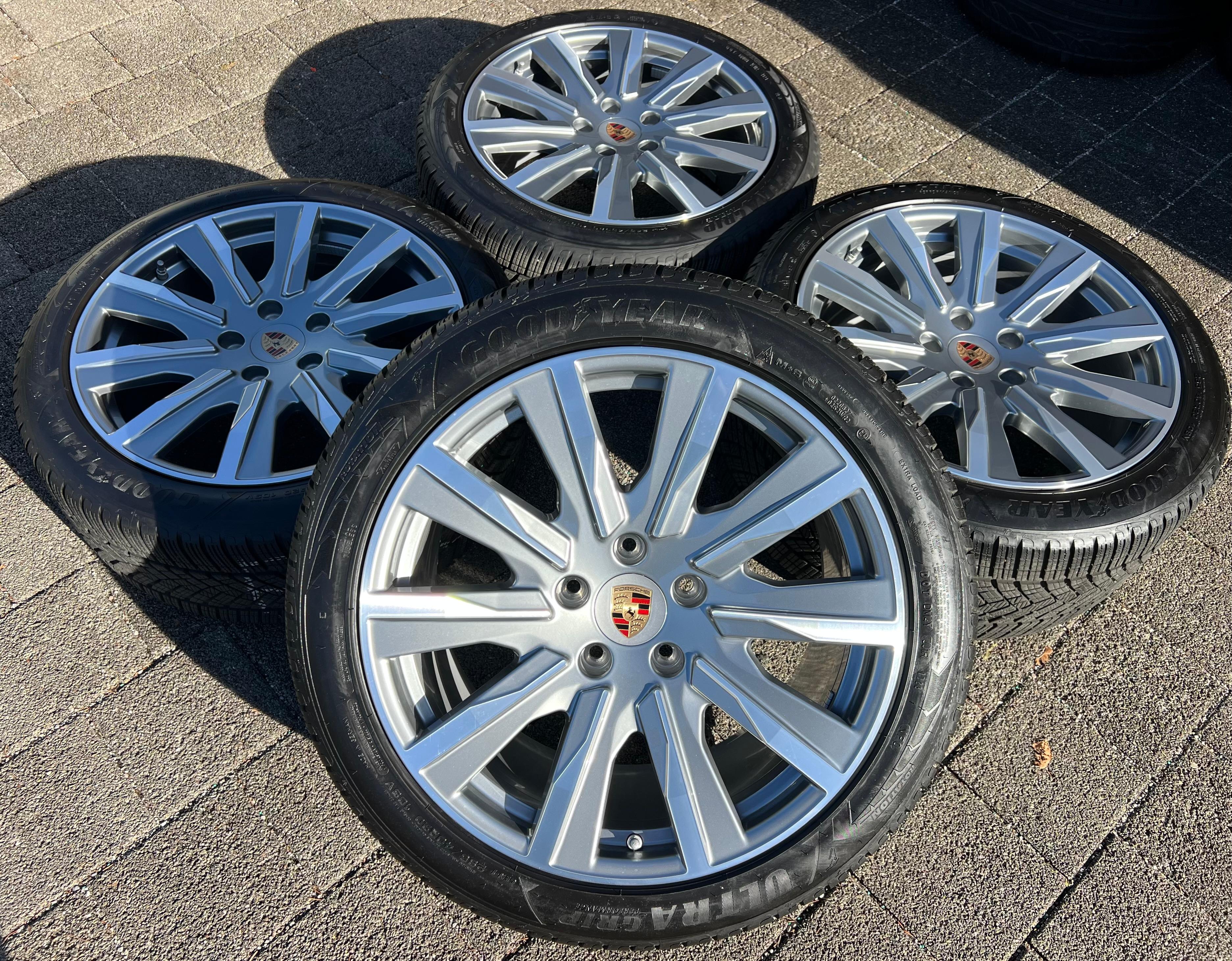 4 ORIGINAL 20" ALU WINTERRÄDER PORSCHE TAYCAN TEQUIPMENT RDKS FREIHAUS