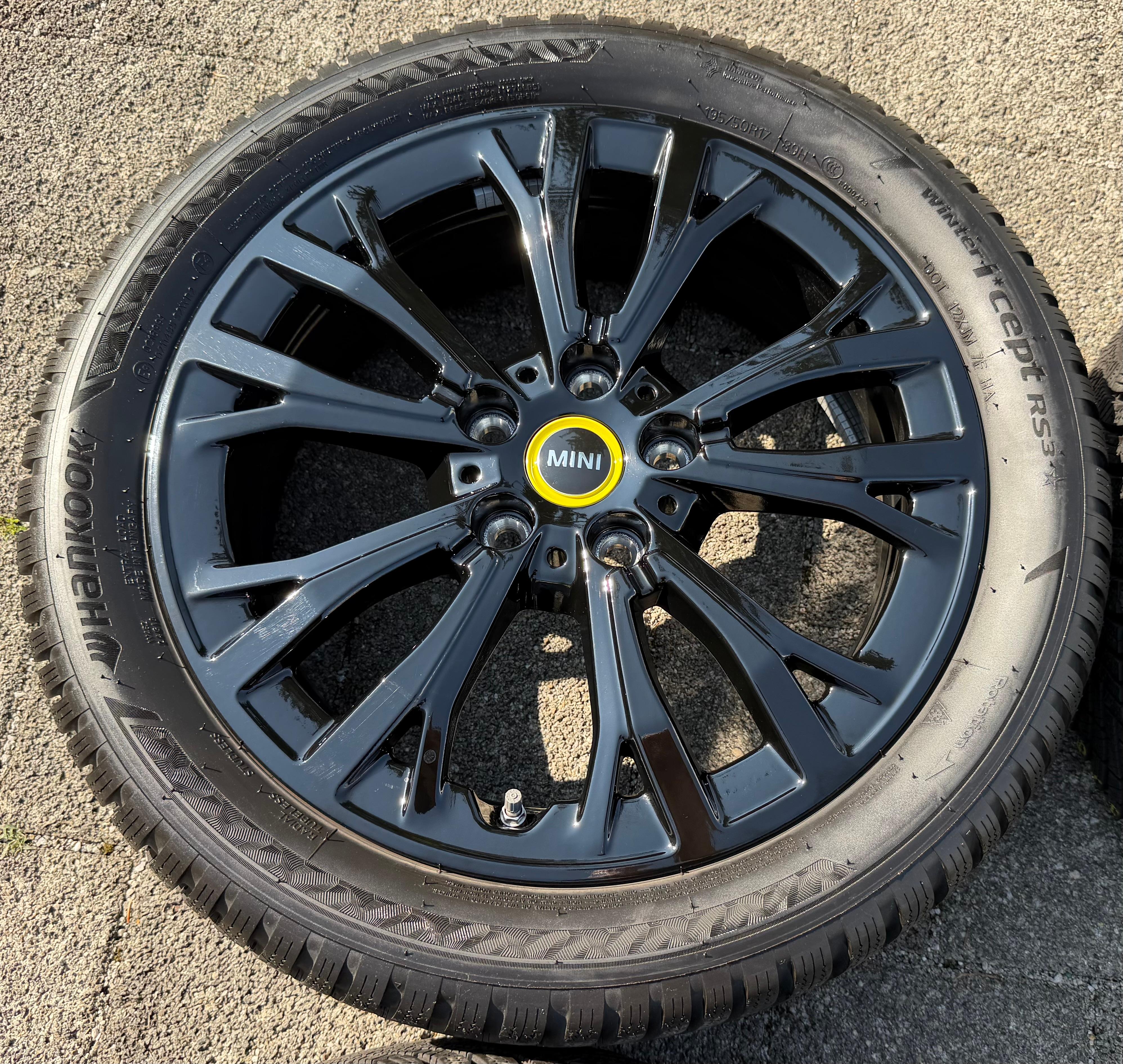4 Original 17" Alu Winterräder Mini F65 F66 F67 5A3E643 JCW Star Spoke 962 RDKS